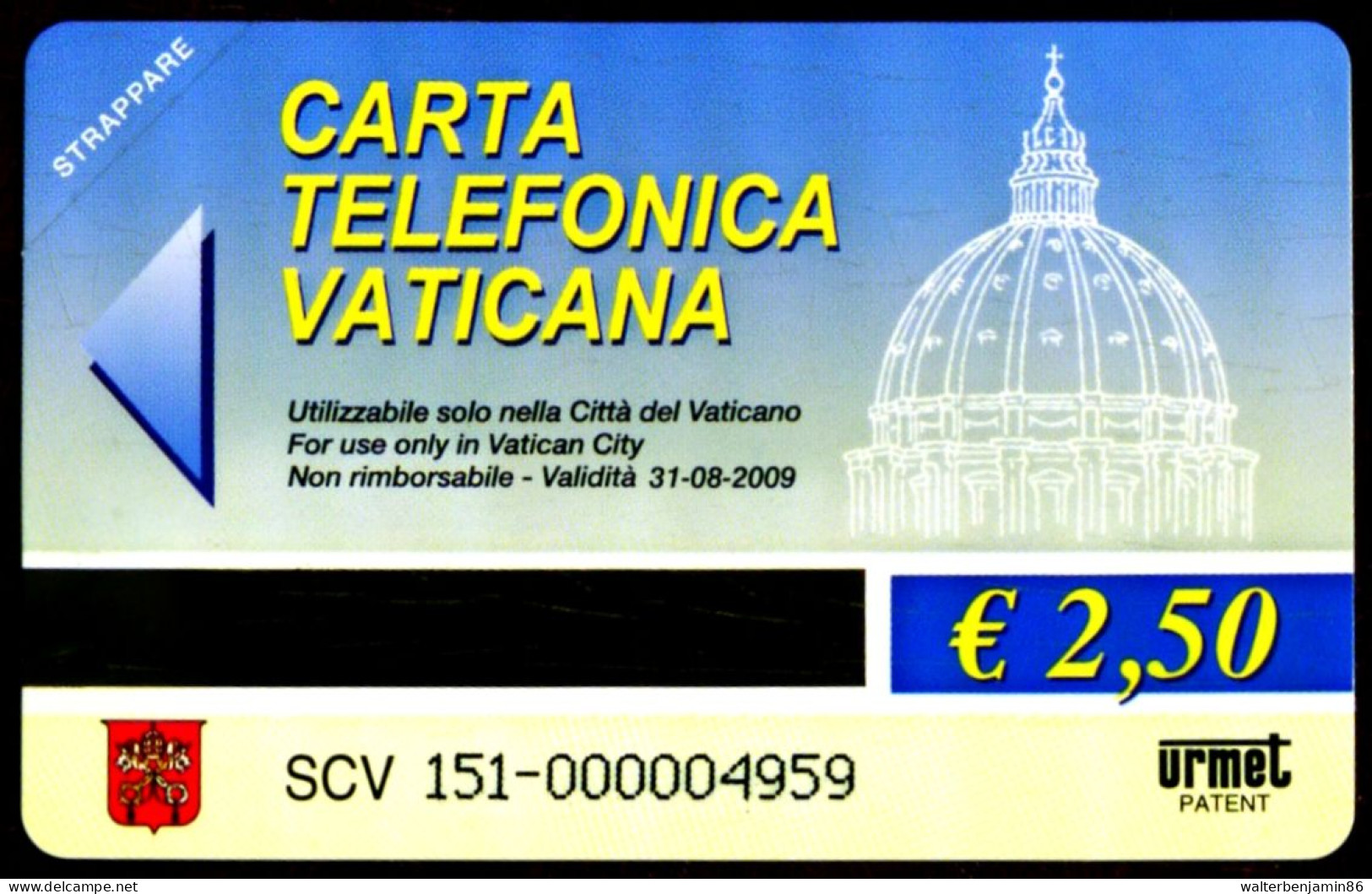 G VA 151 C&C 6151 SCHEDA TELEFONICA NUOVA MAGNETIZZATA VATICANO S. FRANCESCO, LE STIMMATE - Vaticaanstad