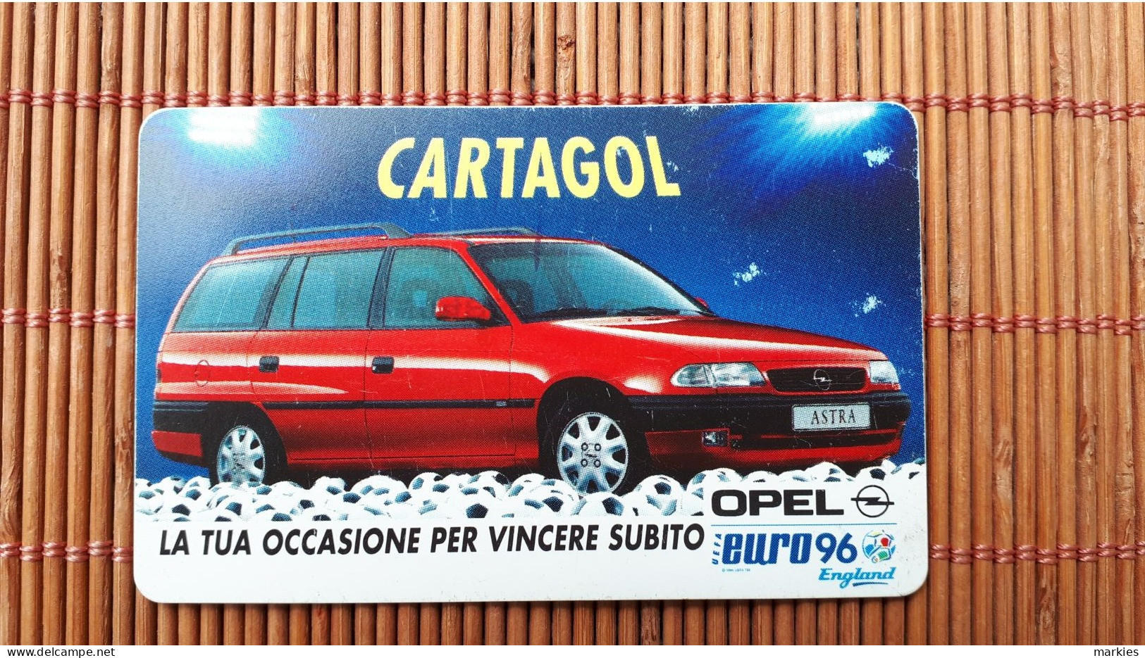 Opel Card 2 Scans For Collectors 2 Scans Rare - Origen Desconocido