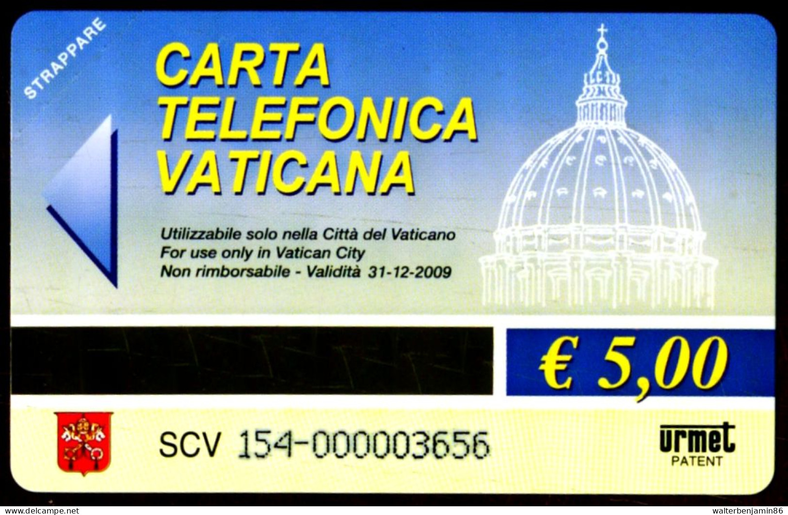 G VA 154 C&C 6154 SCHEDA TELEFONICA NUOVA MAGNETIZZATA VATICANO PRESEPE NAPOLETANO COME FOTO - Vaticaanstad