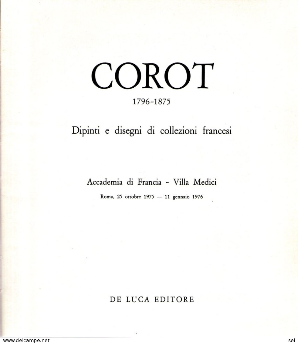 C 331 - Libro, Corot, Pittura - Arts, Antiquités