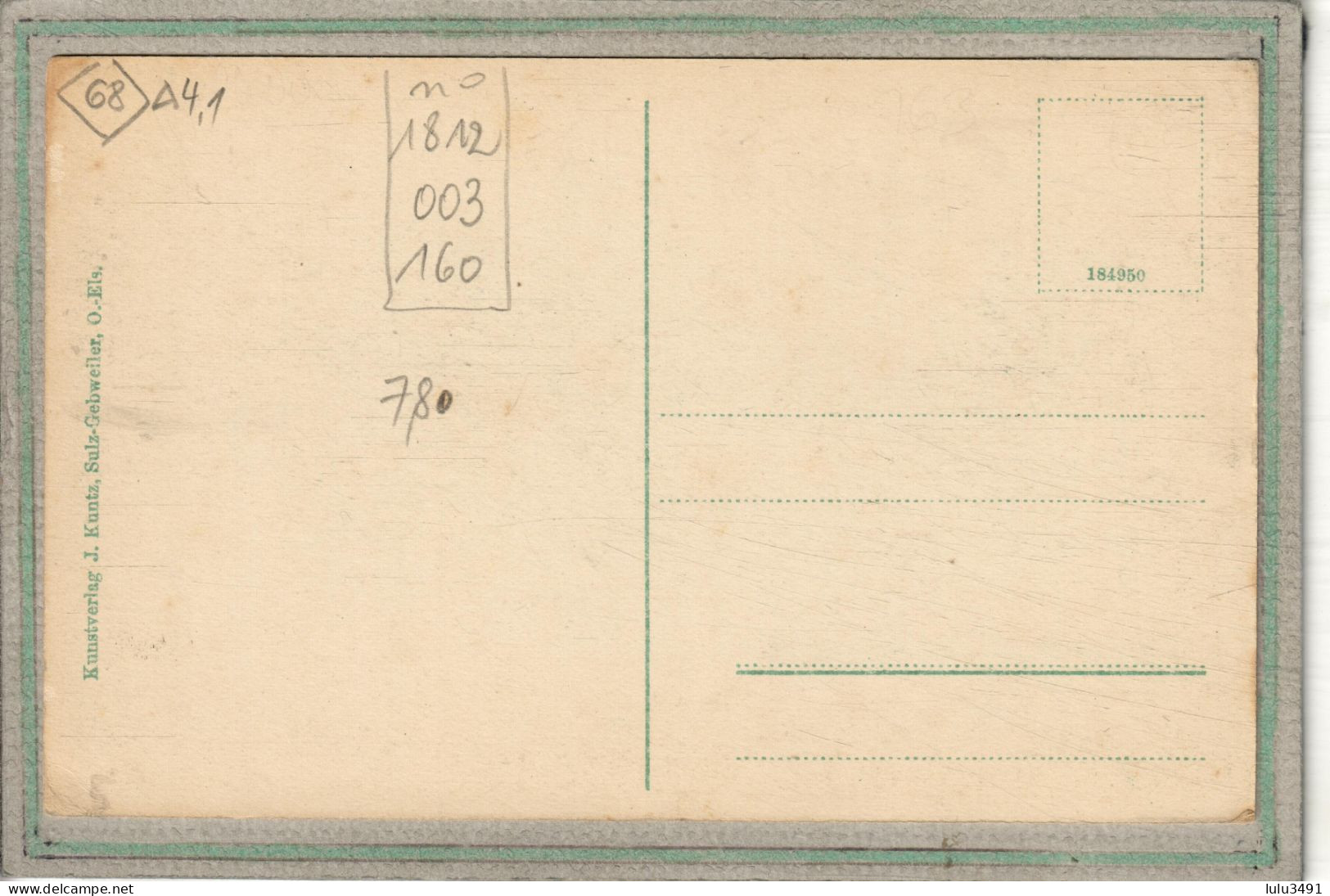 CPA (68) ROUFFACH - Carte Type GRUSS-souvenir Multivues De 1910 - Heilanstalt - Hôpital-Asile - Rouffach