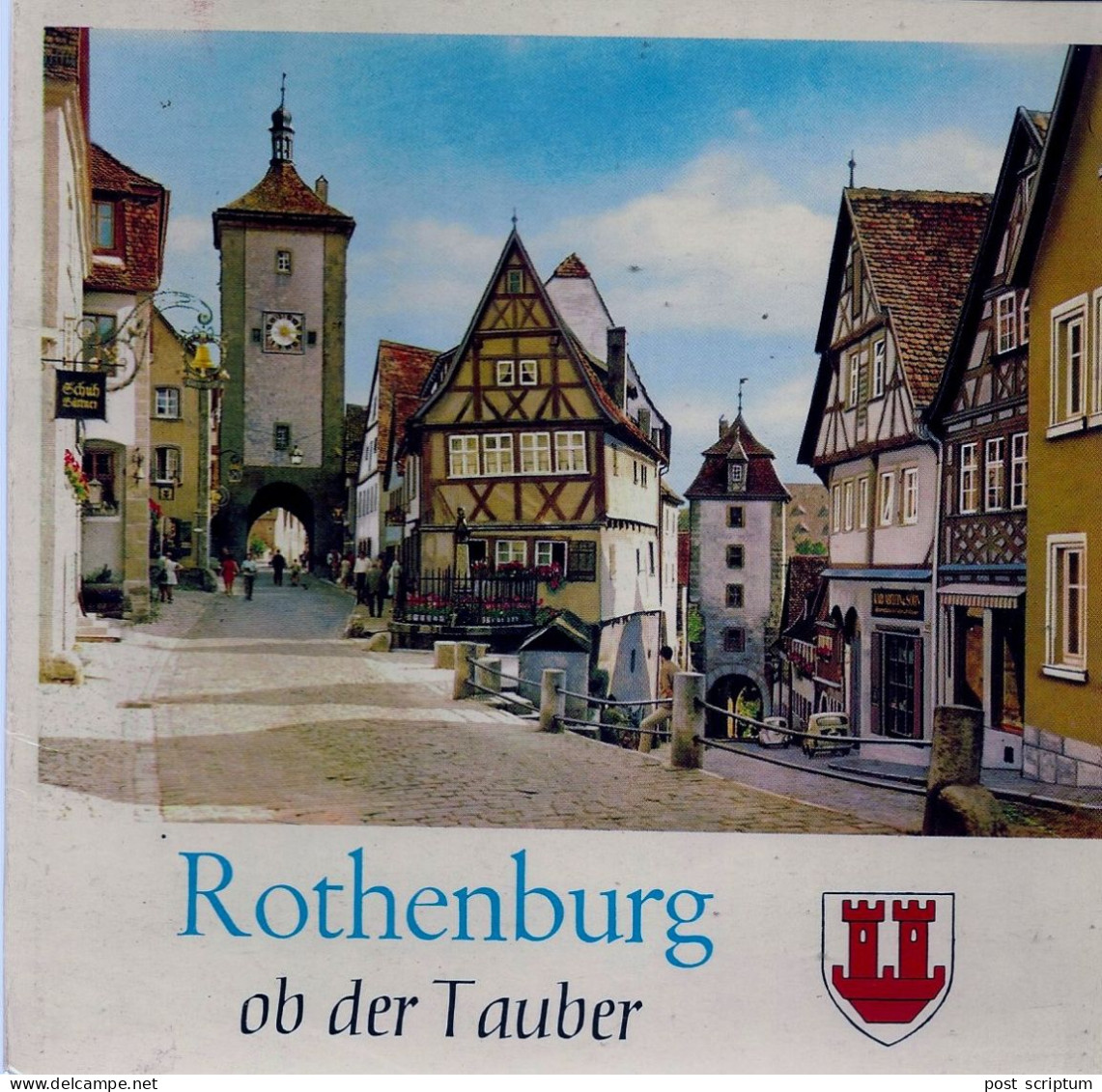 Livre - Rothenburg Ob Der Tauber - Beieren