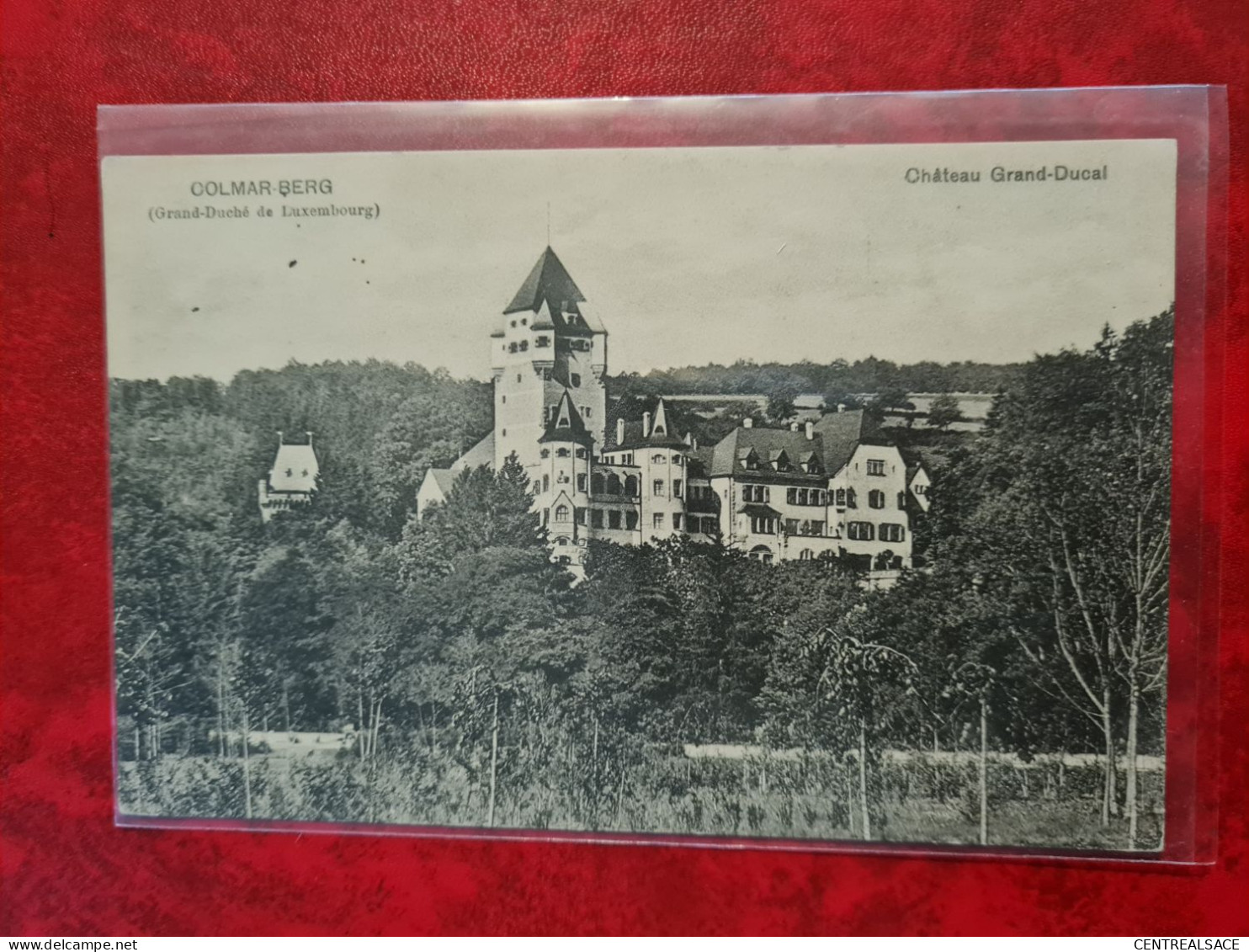 Carte Postale LUXEMBOURG COLMAR BERG CHATEAU GRAND DUCAL - Colmar – Berg