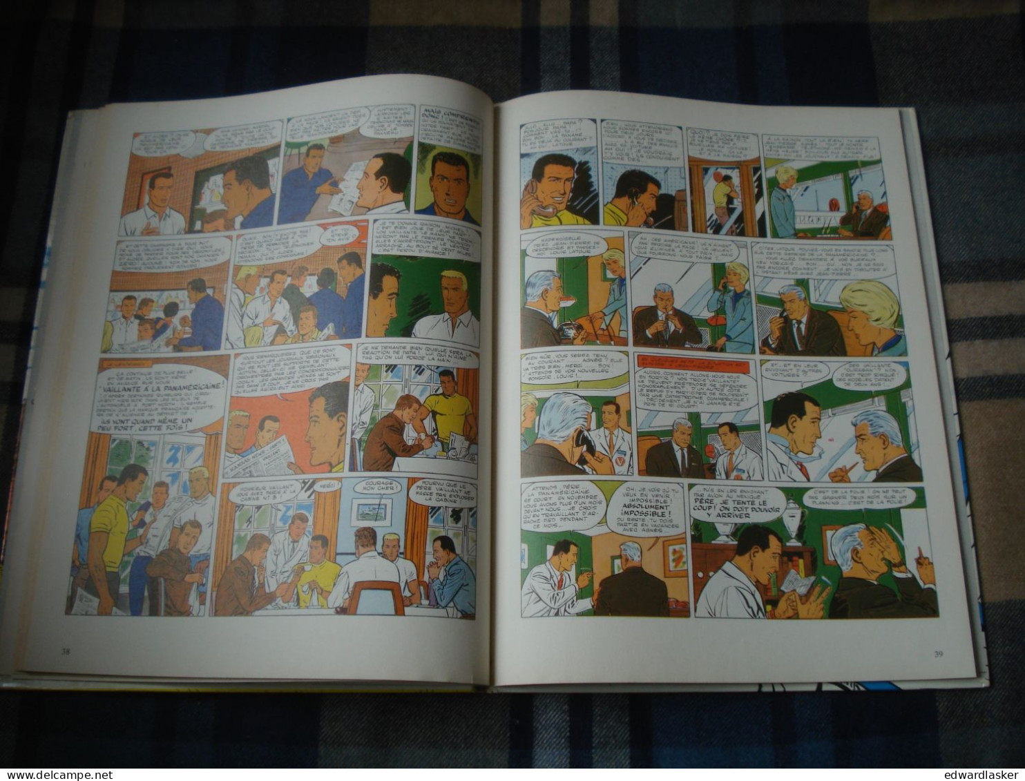 MICHEL VAILLANT 6 : La Trahison De STEVE WARSON - Rééd. Dargaud 1970 - Bon état + - Michel Vaillant