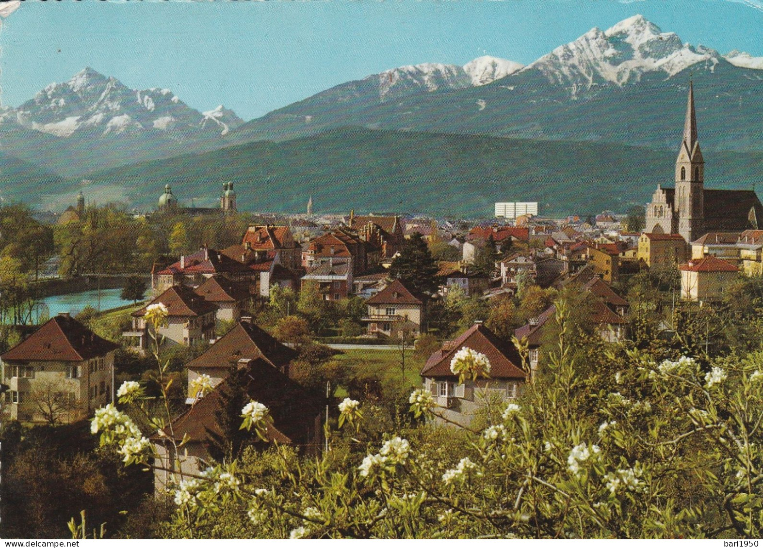 Alpenstadt Innsbruck, Nikolaus Gegen Serles Und Nockspitze,Tirol - Innsbruck