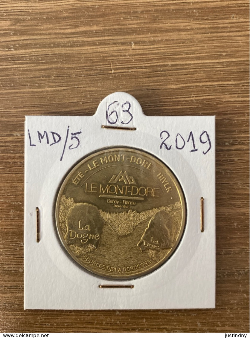 Monnaie De Paris Jeton Touristique - 63 - Le Mont Doré - 2019 - 2019