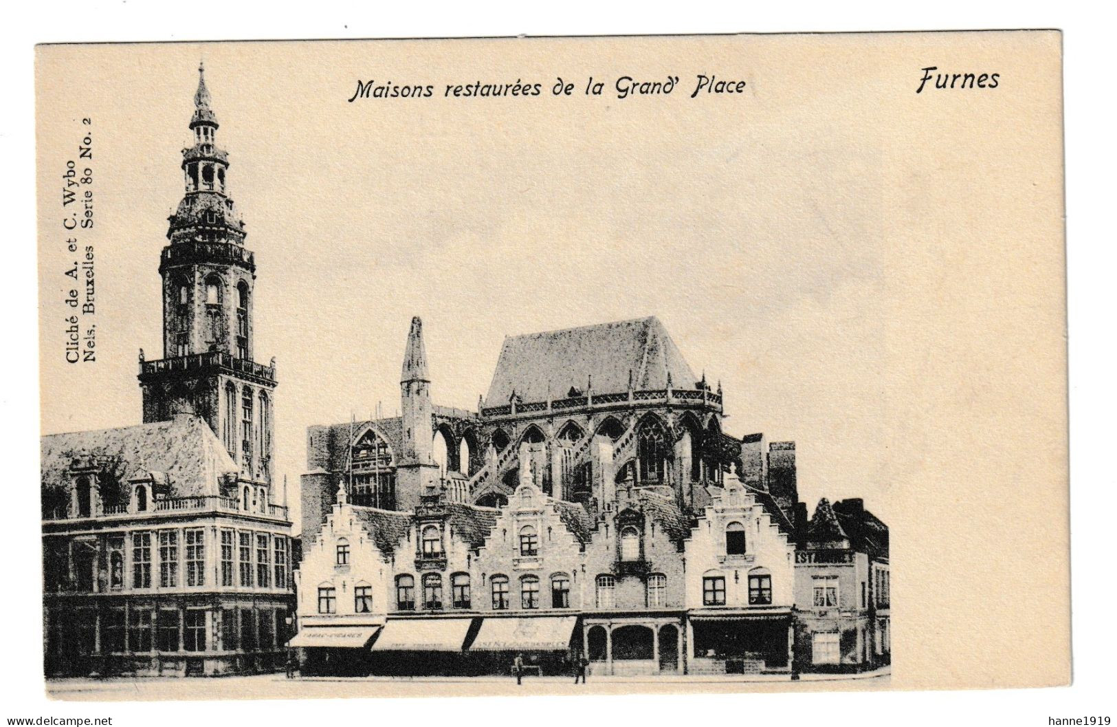 Veurne Grote Markt Grand Place Furnes Htje - Veurne