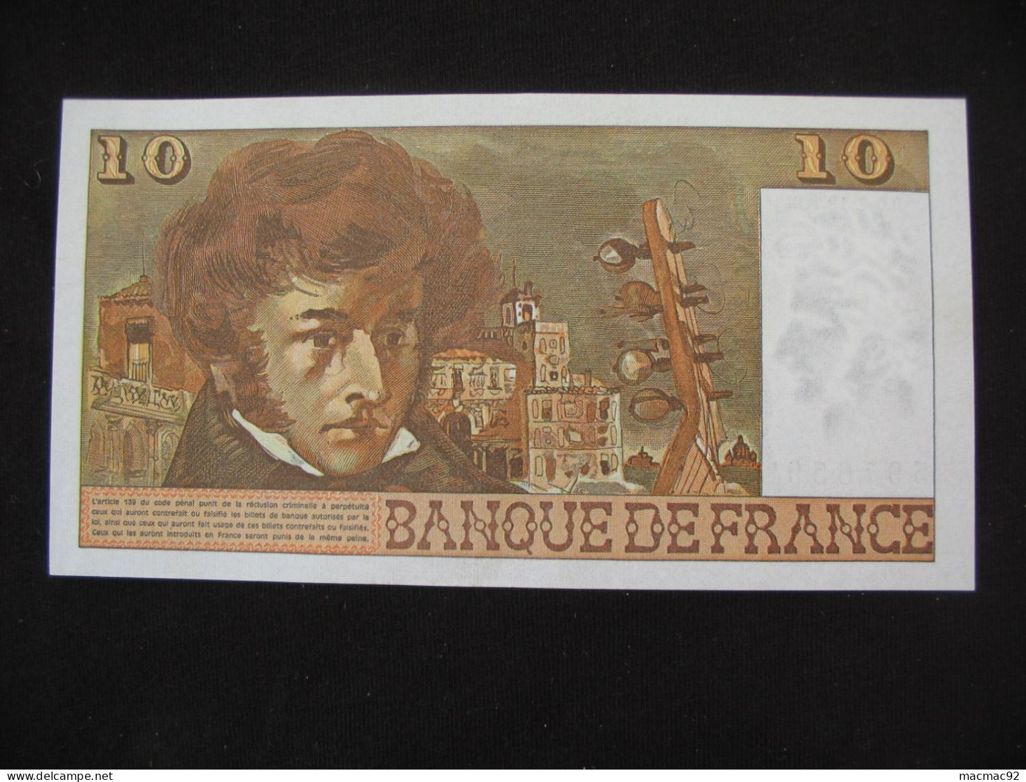 10 Francs BERLIOZ 6-7-1978   **** EN ACHAT IMMEDIAT **** - 10 F 1972-1978 ''Berlioz''