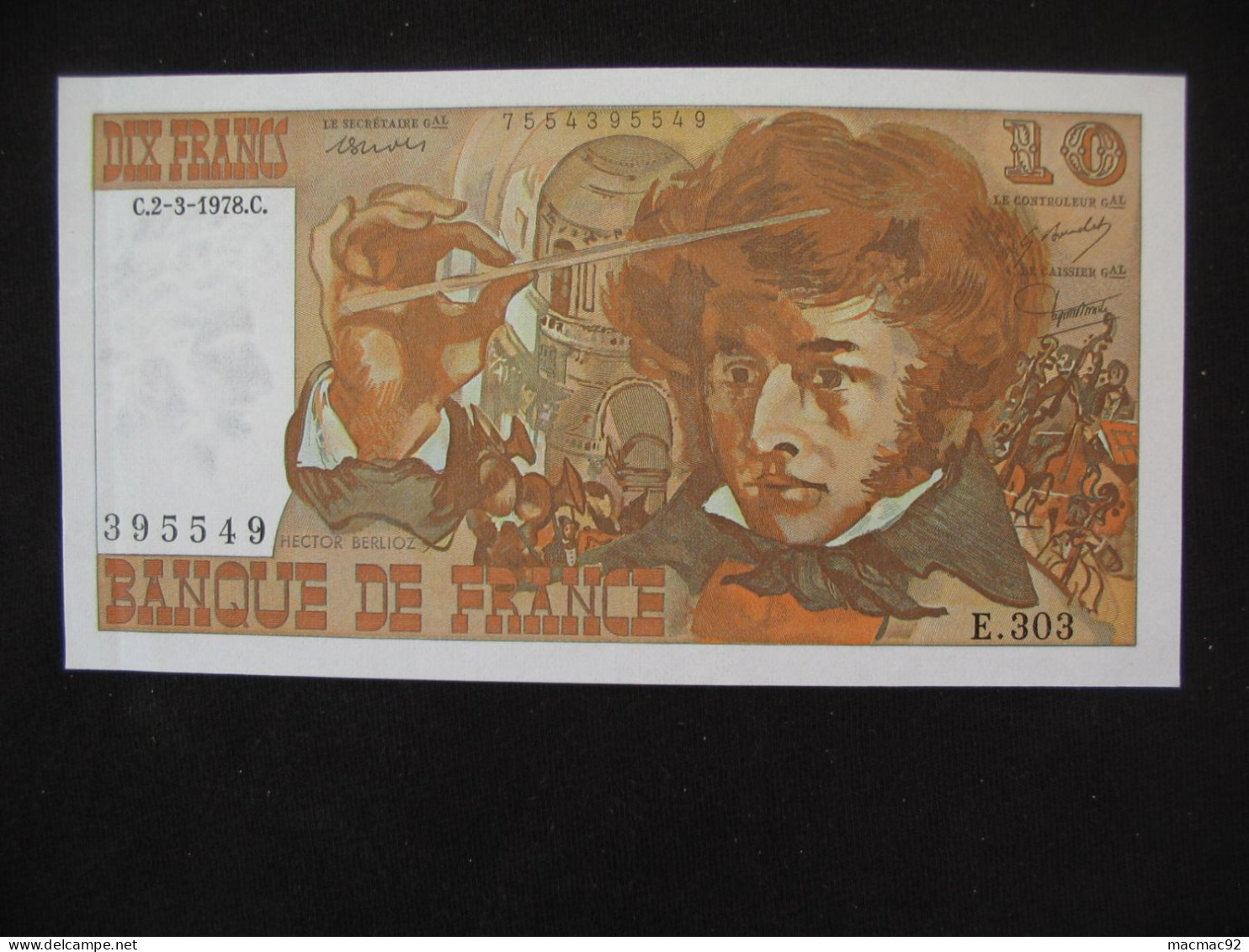 10 Francs BERLIOZ   2-3-1978   **** EN ACHAT IMMEDIAT **** - 10 F 1972-1978 ''Berlioz''