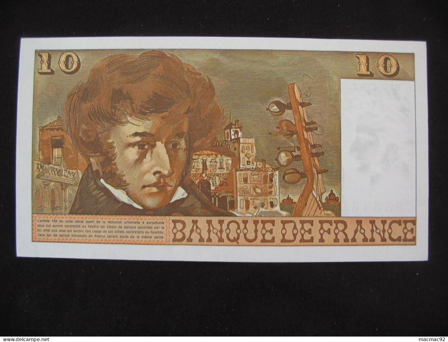 10 Francs BERLIOZ   2-3-1978   **** EN ACHAT IMMEDIAT **** - 10 F 1972-1978 ''Berlioz''