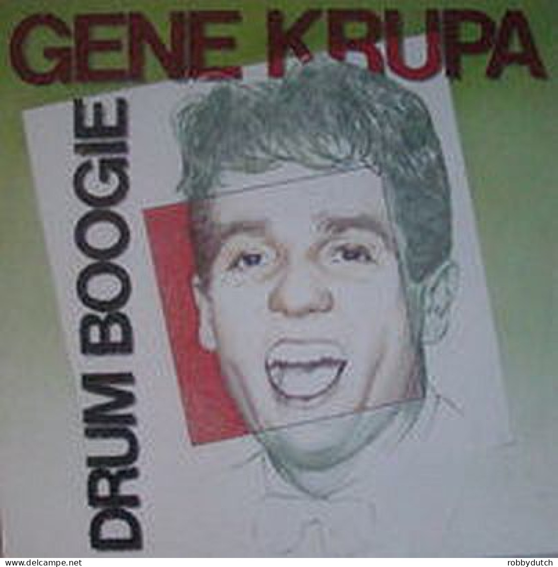 * LP *  GENE KRUPA - DRUM BOOGIE (Germany 1985 EX!!) - Jazz