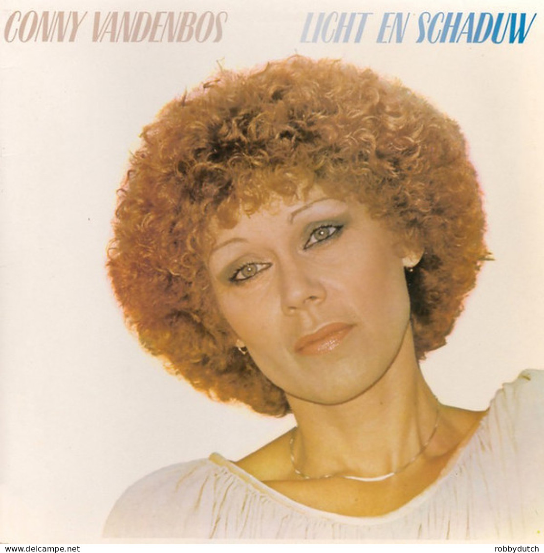 * LP *  CONNY VANDENBOS - LICHT EN SCHADUW (Holland 1977 EX) - Humor, Cabaret