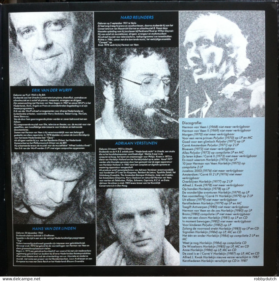 * 2LP *  HERMAN VAN VEEN - IN VOGELVLUCHT (Zijn Mooiste Liedjes) (Holland 1987 EX!!) - Other - Dutch Music