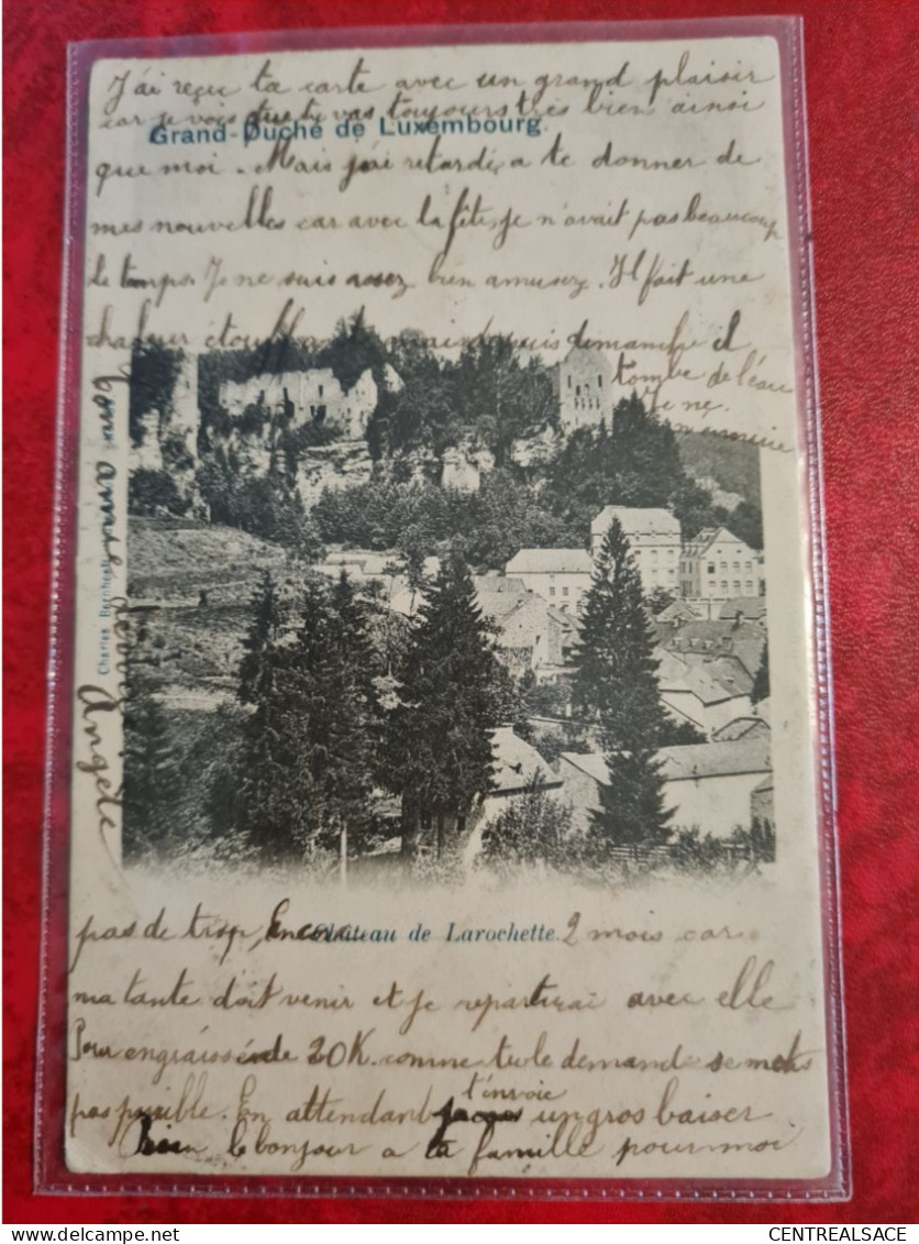 Carte Postale  LE CHATEAU DE LAROCHETTE - Fels