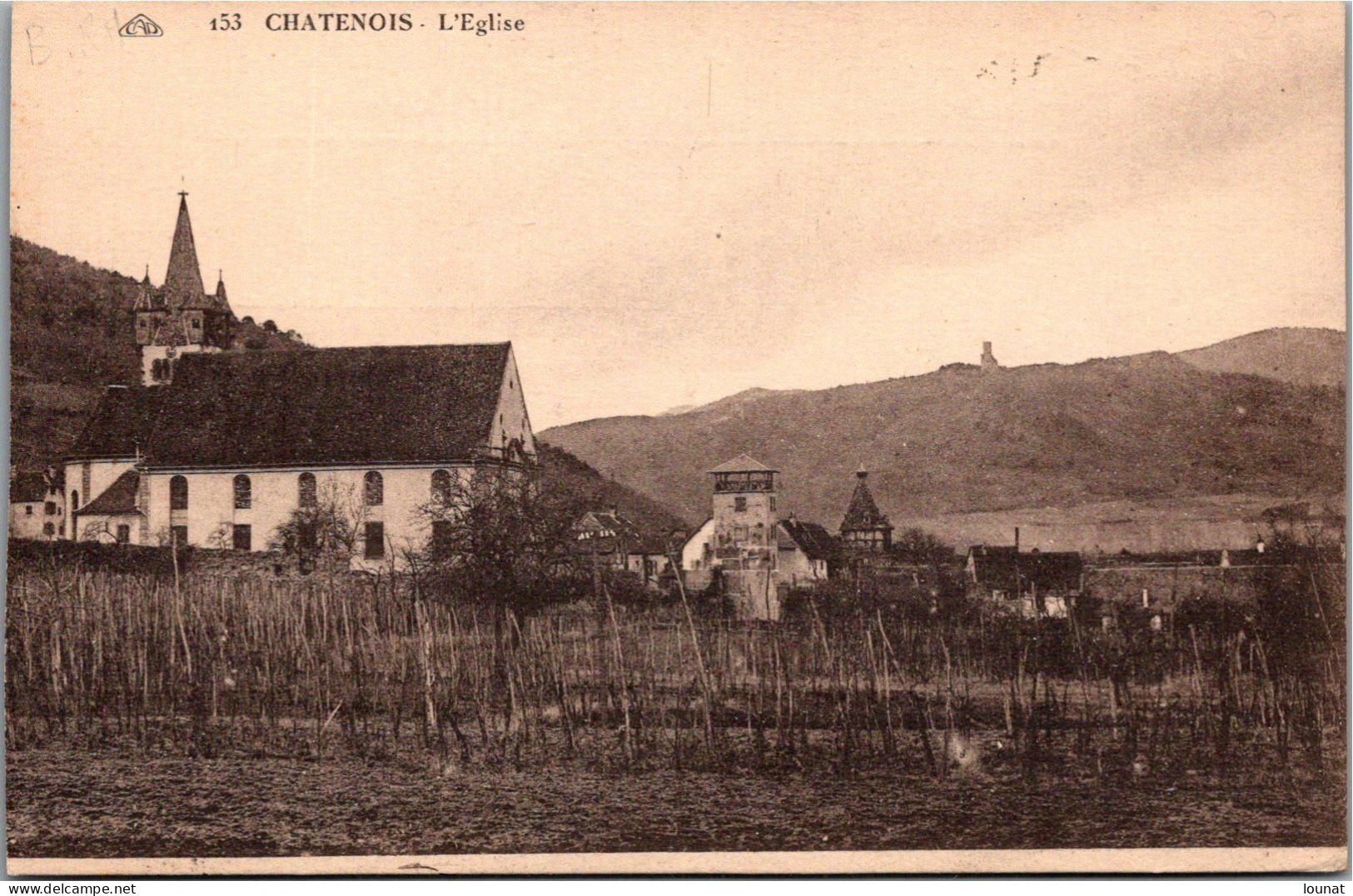 67 CHATENOIS - L église - Chatenois