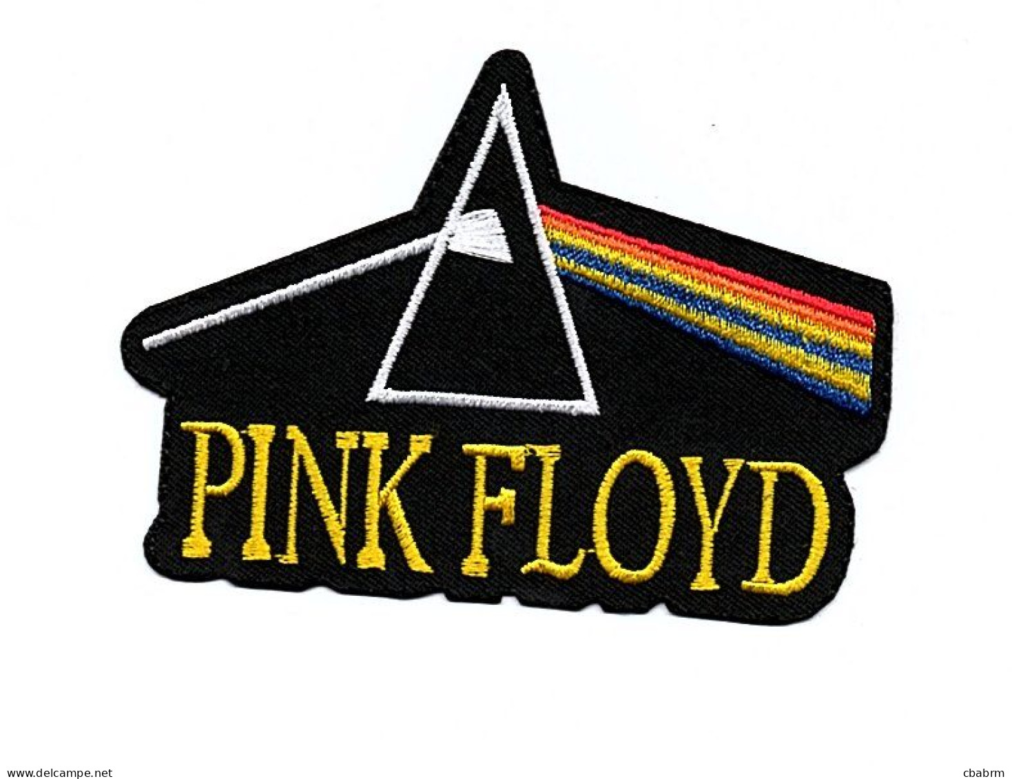 PINK FLOYD PATCH ECUSSON Patch Thermocollant DARK SIDE OF THE MOON - Objets Dérivés