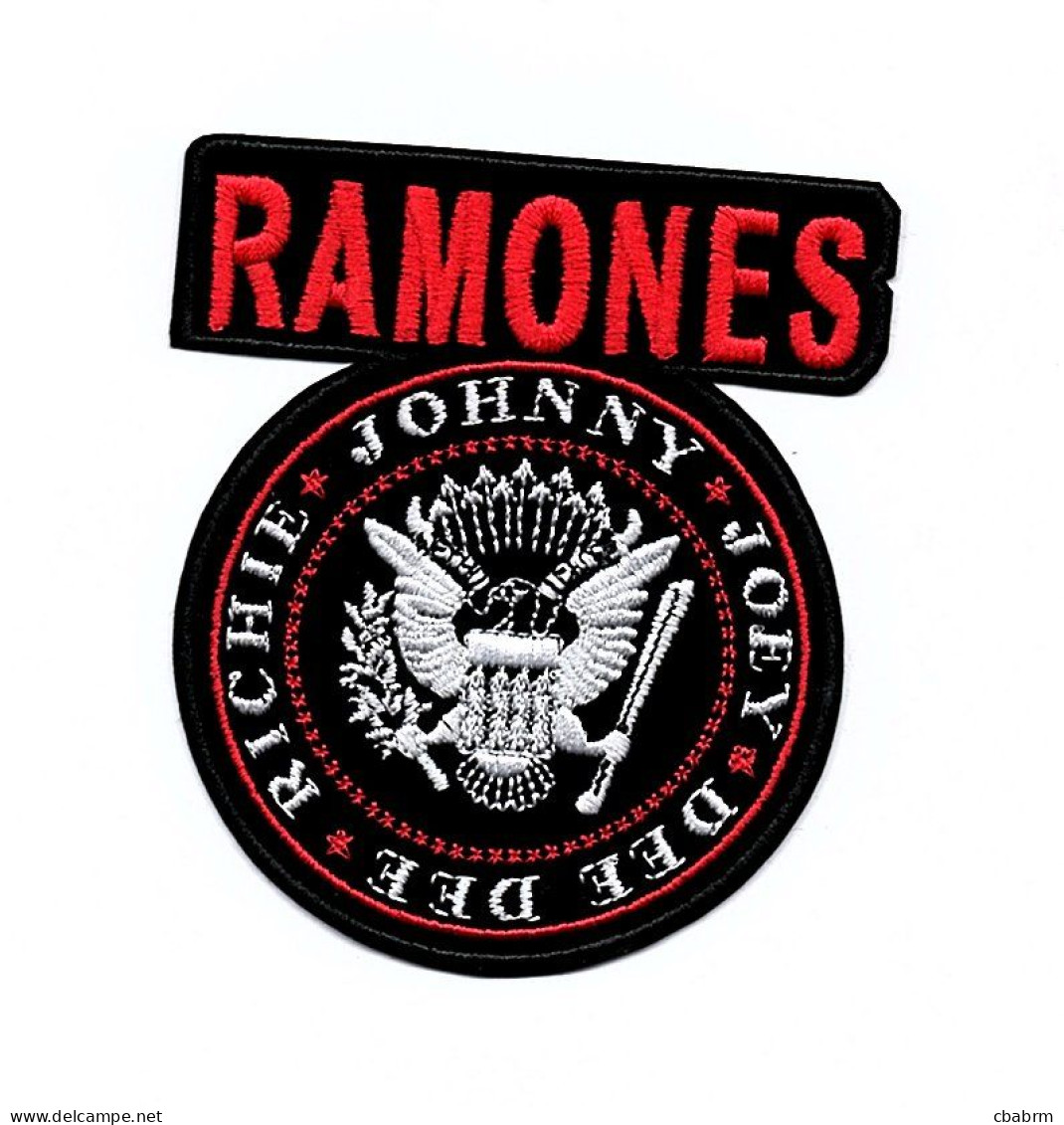 RAMONES PATCH ECUSSON Patch Thermocollant - Objets Dérivés