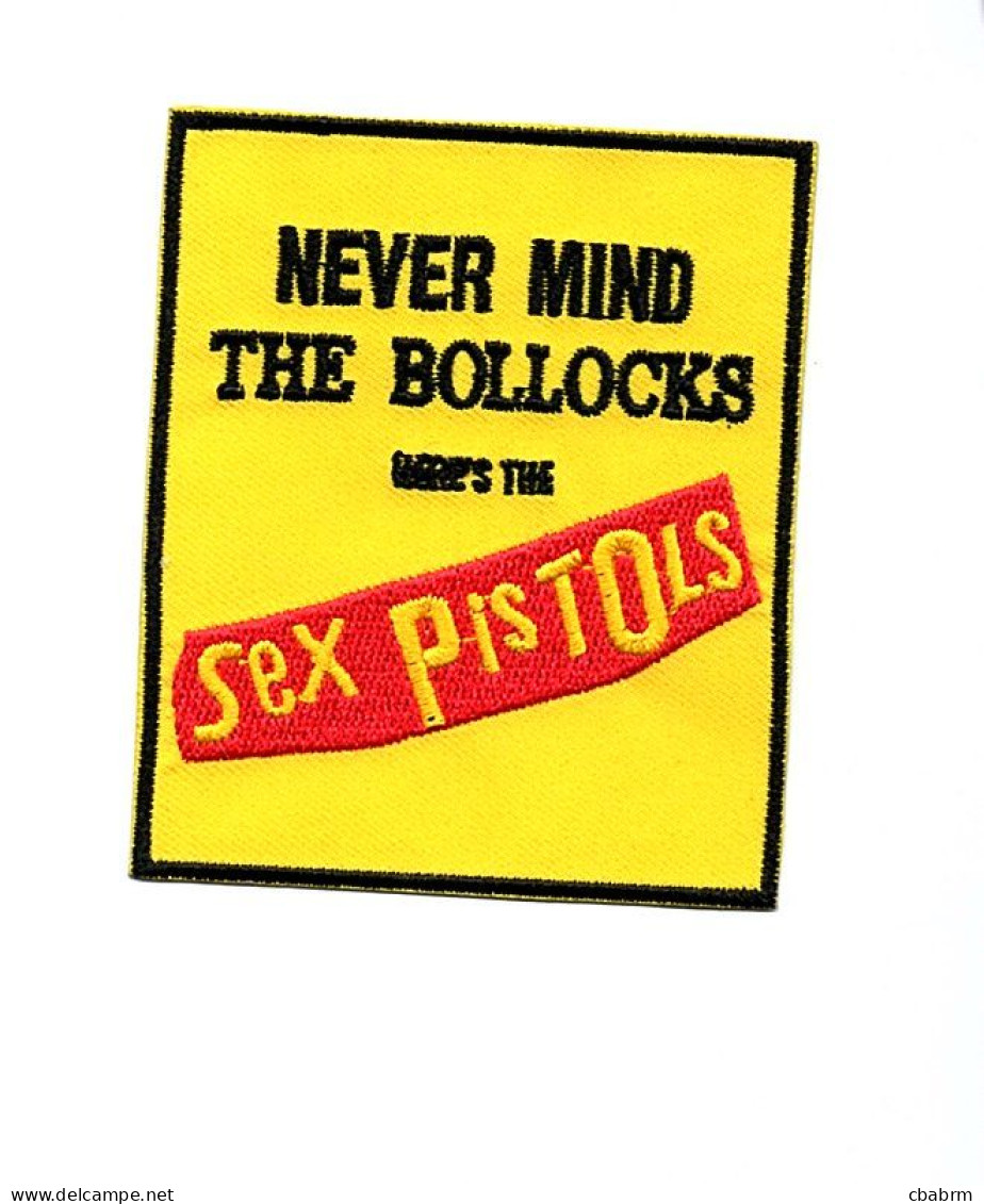 SEX PISTOLS PATCH ECUSSON Patch Thermocollant NEVER MIND THE BOLLOCKS - Objets Dérivés