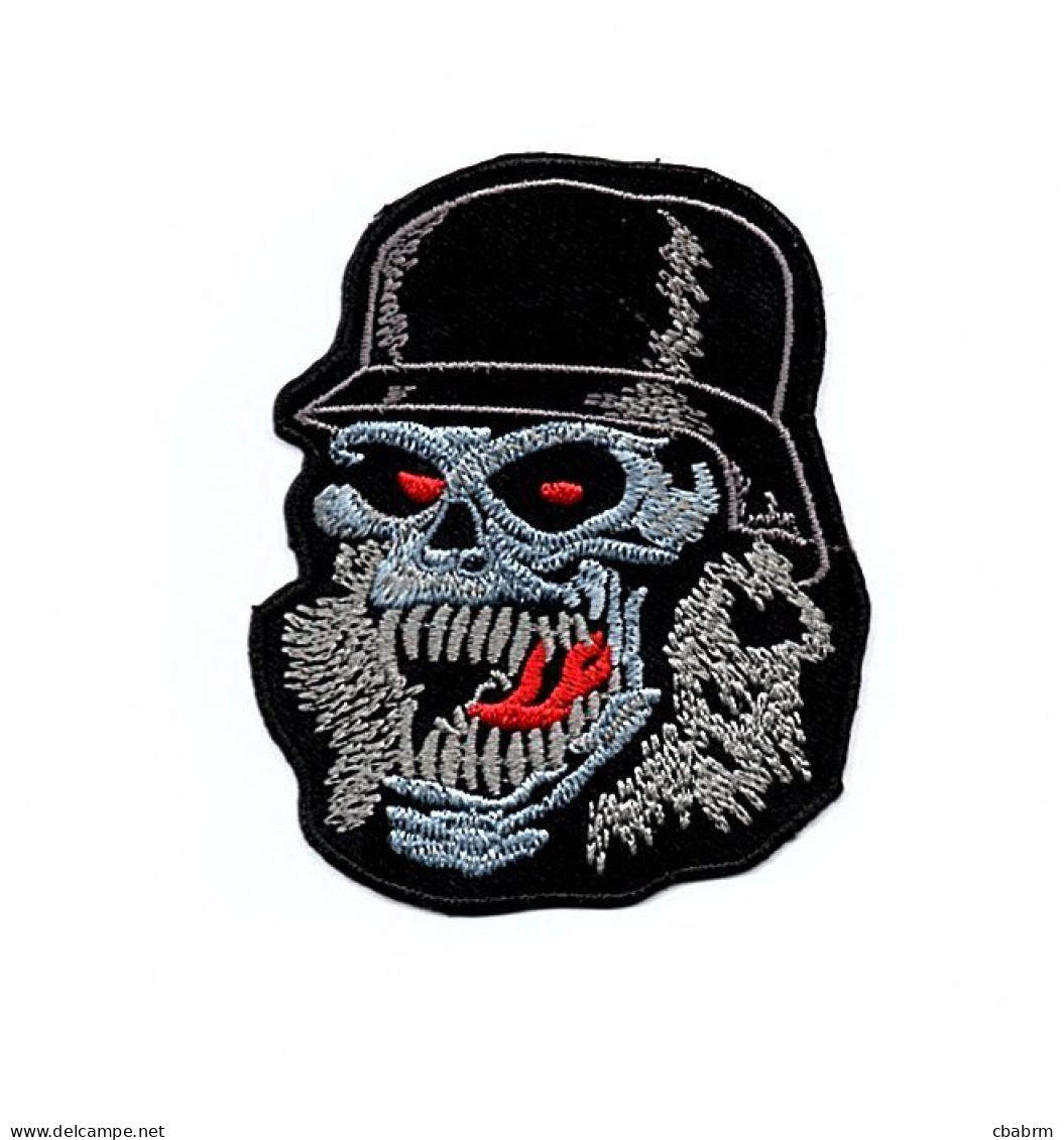 SLAYER PATCH ECUSSON Patch Thermocollant TETE DE MORT - Objets Dérivés