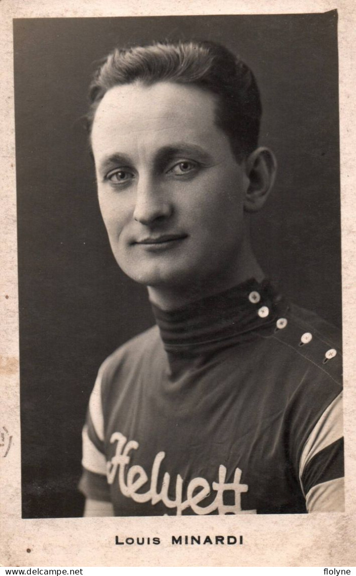 Cyclisme - Carte Photo - Louis MINARDI - Champion Du France 1939 - Vélo Tour De France - Cyclisme