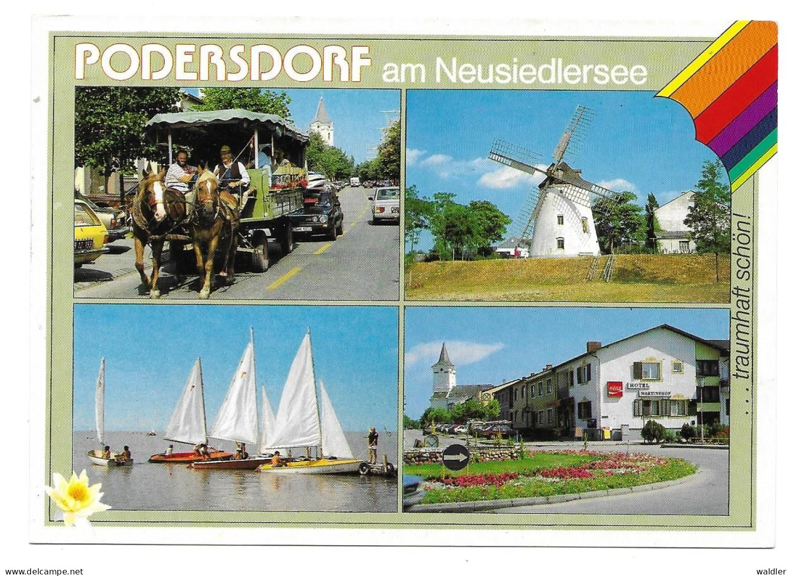 7141  PODERSDORF AM NEUSIEDLERSEE - Neusiedlerseeorte