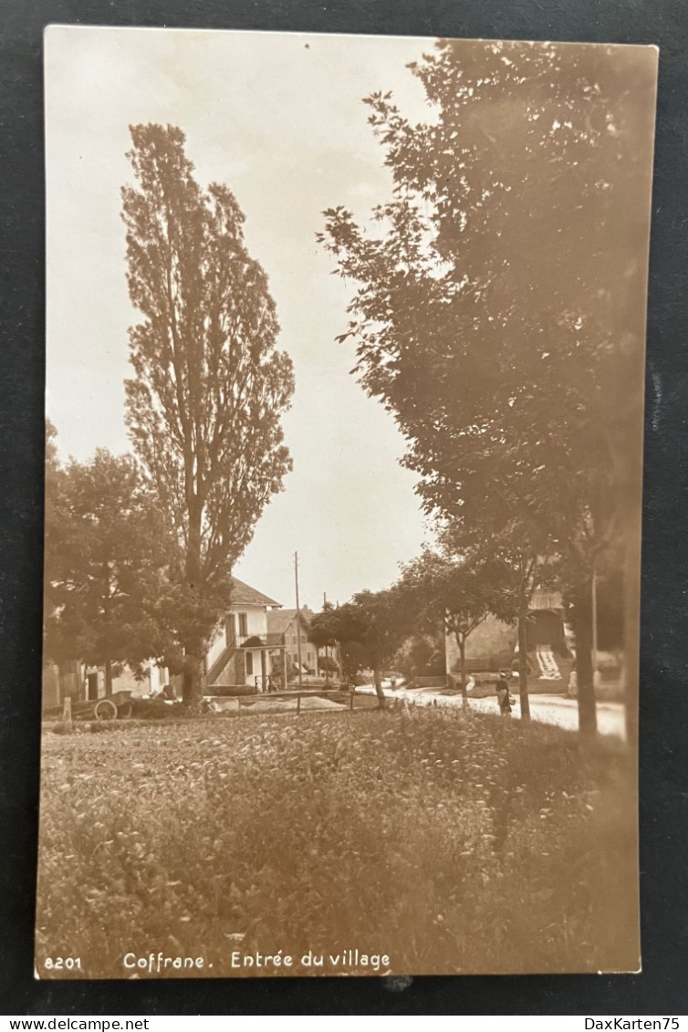 Coffrane/ Entrée Du Village / Fotokarte - Coffrane