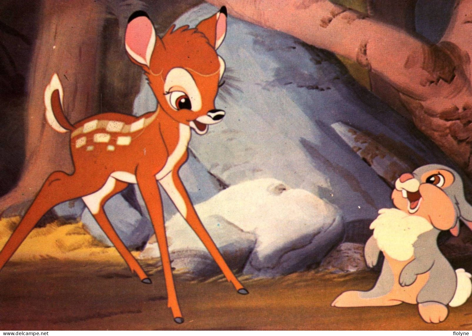 Walt Disney - Bambi Et Panpan - Dessin Animé TV Cinéma - Sonstige & Ohne Zuordnung