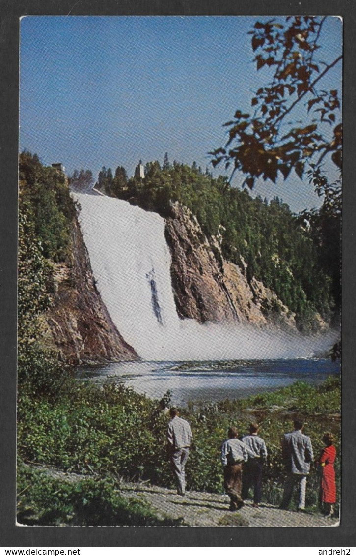 Montmorency  Québec - Les Chutes Montmorency - Montmorency Falls - Non Circulée - By  Photo S.J. Hayward - Cataratas De Montmorency