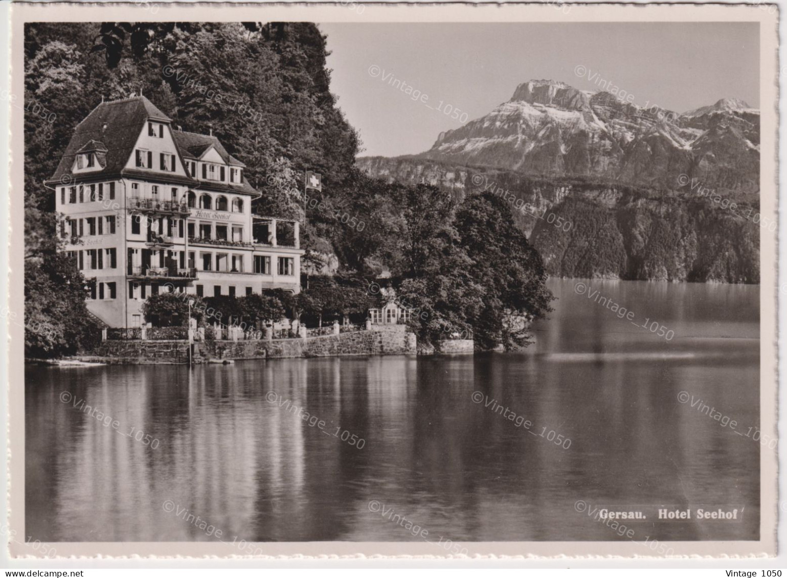 GERSAU Hotel SEEHOF  R. LAGLER Circa 1950 +/- 9x14cm  #260627 - Gersau