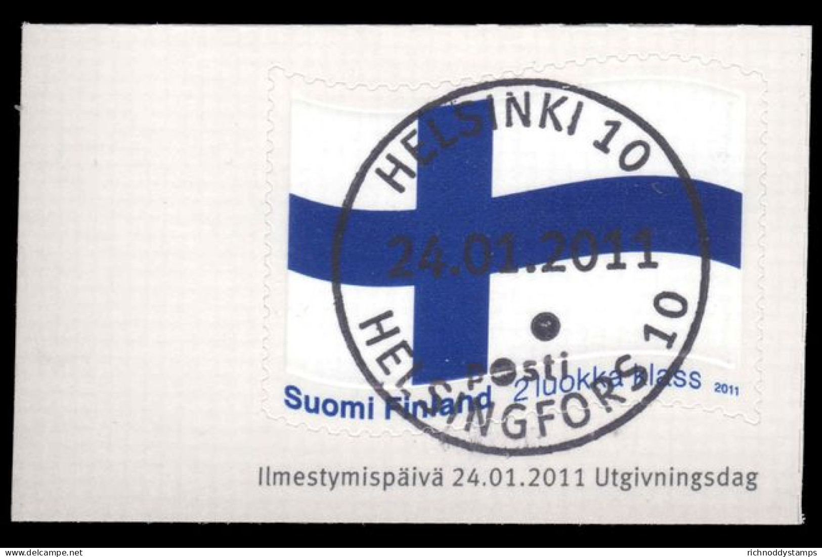 Finland 2011 National Flag Fine Used. - Used Stamps