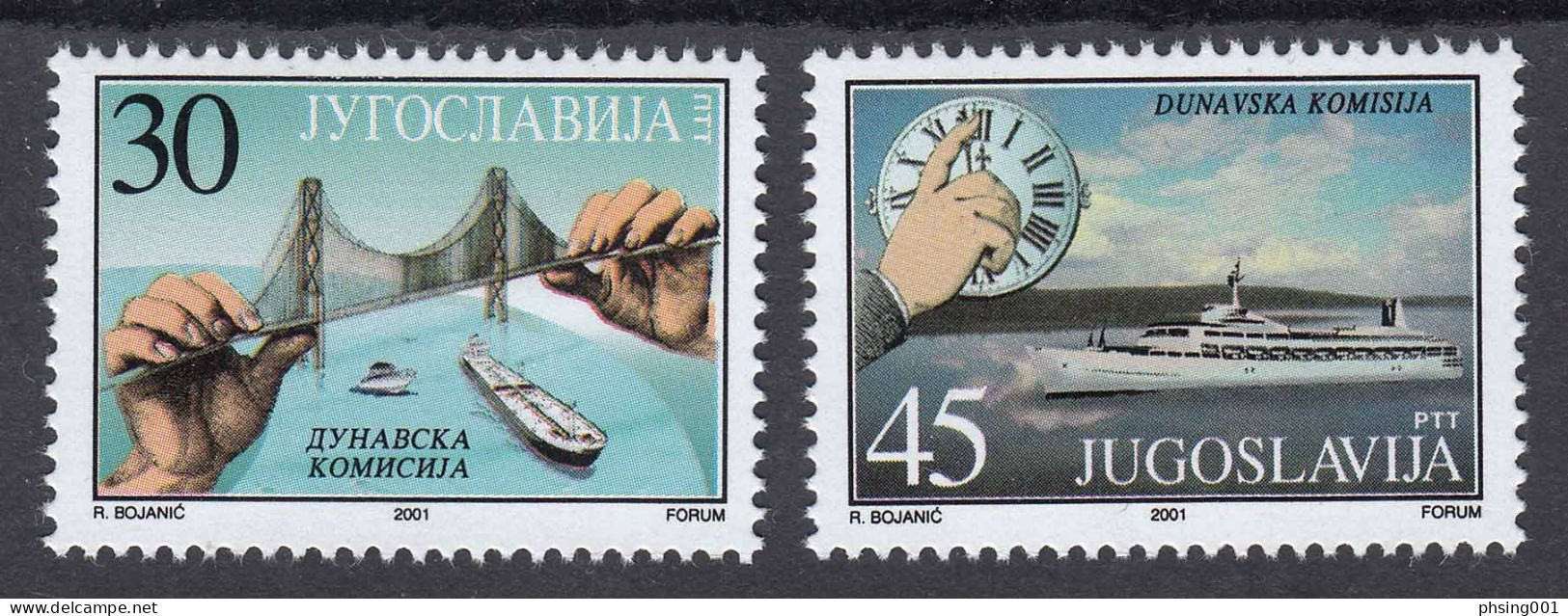 Yugoslavia 2001 Europa CEPT Waters Nikola Tesla, Minerals Flowers, Fauna ZOO Chess, Cmplete Year MNH