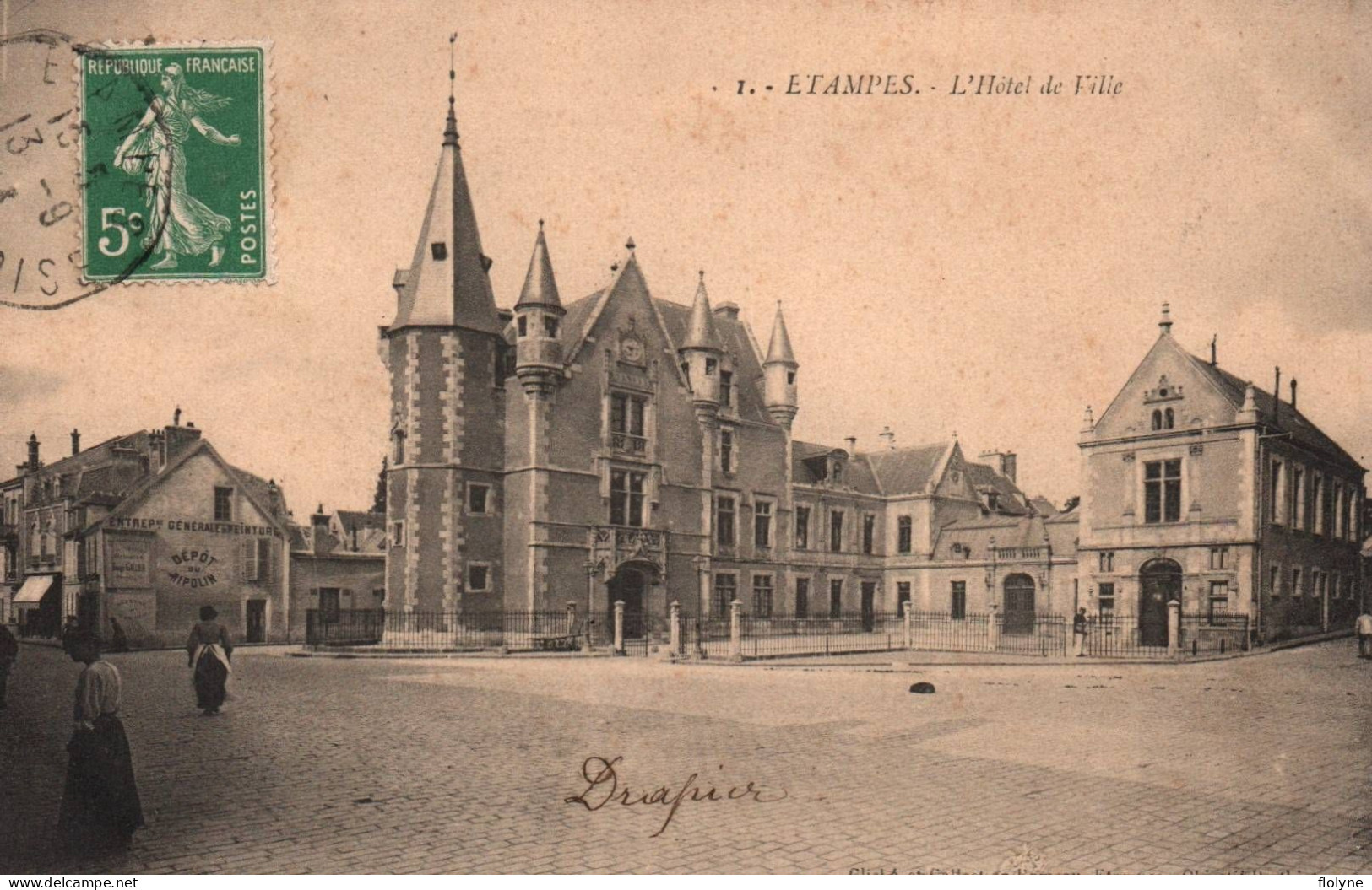 étampes - Place Et Hôtel De Ville - Etampes