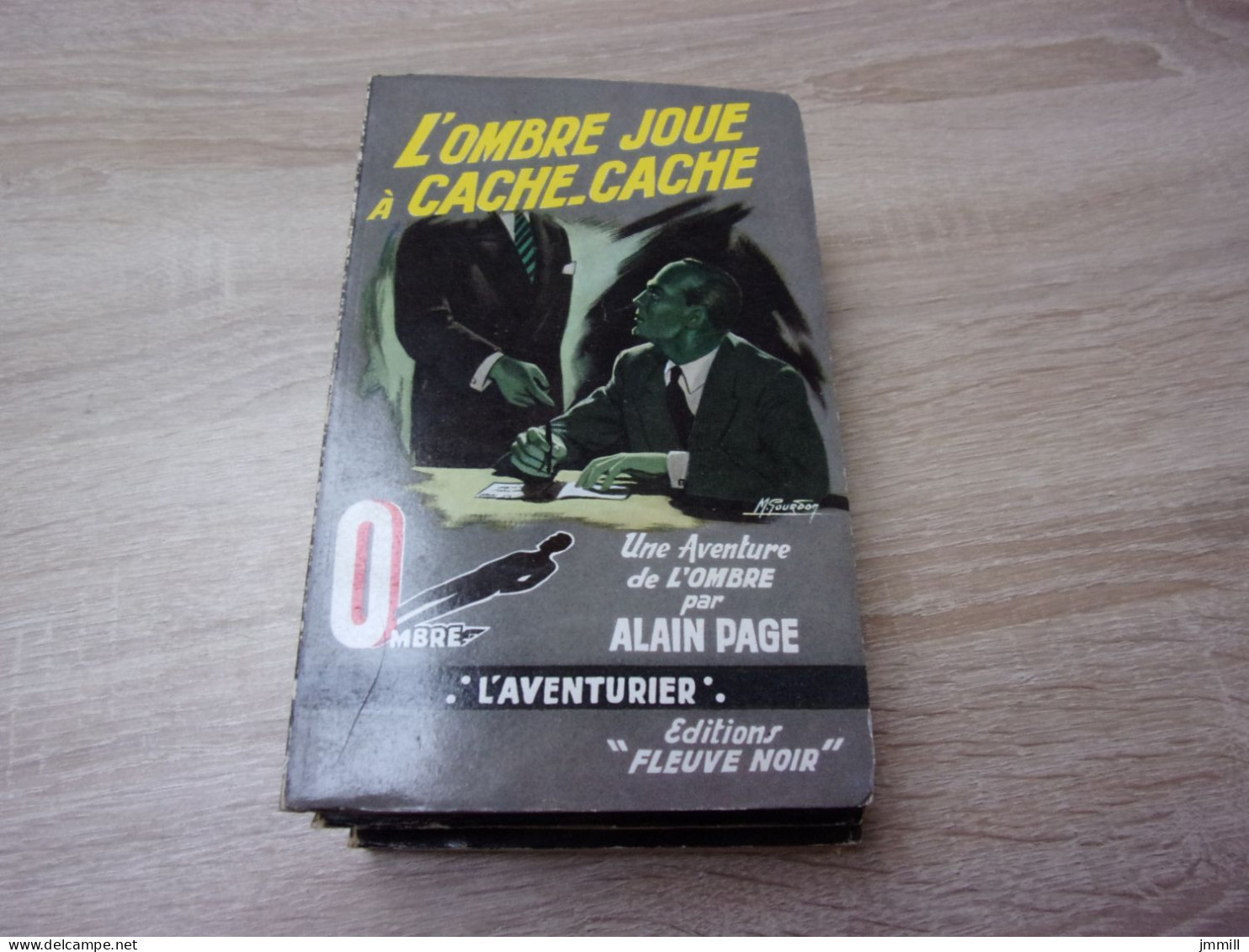 Fleuve Noir 21 Une Aventure De L'ombre Par Alain Page : L'ombre Joue à Cache Cache - Fleuve Noir