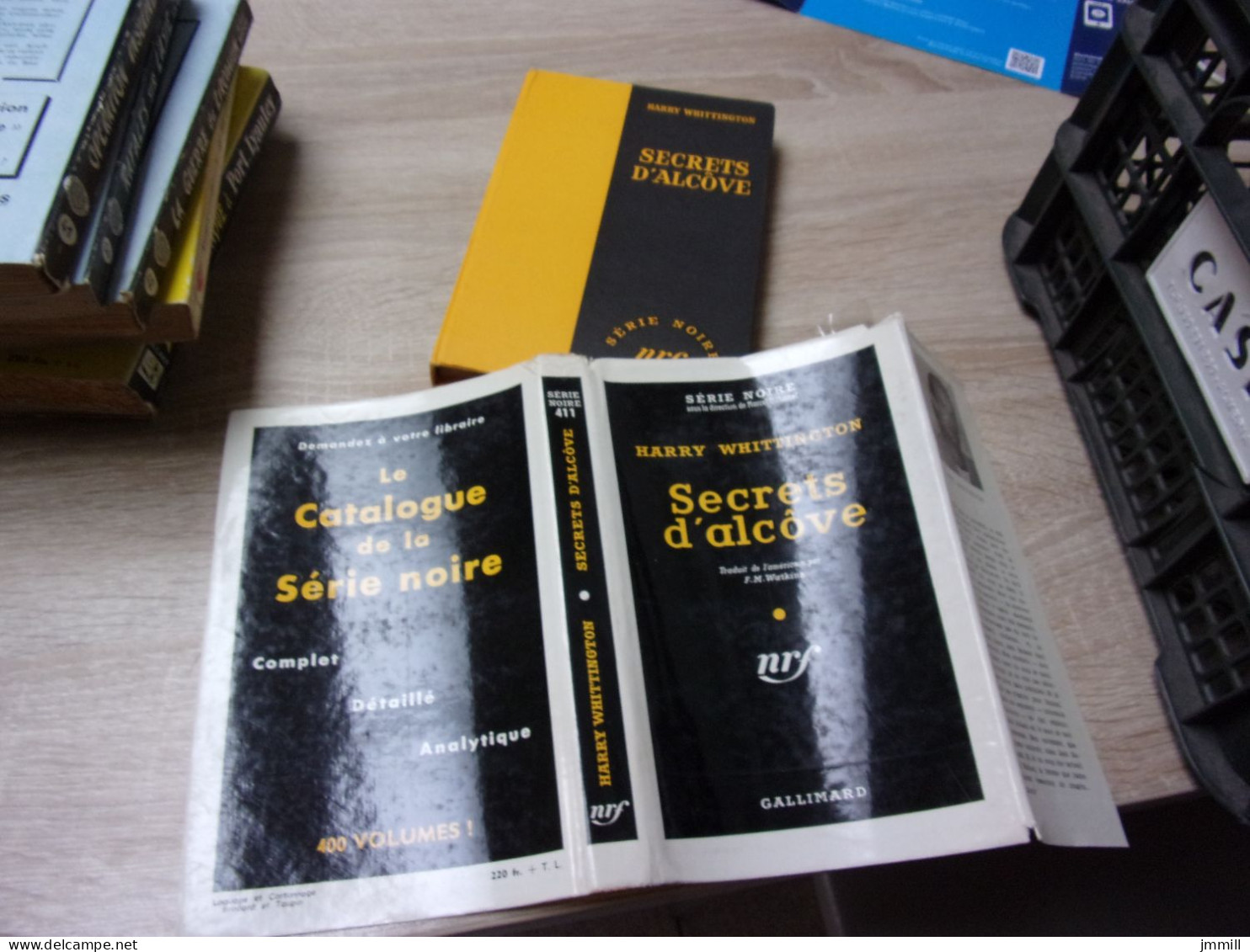 Gallimard Serie Noire 411 Avec Jaquette Harry Whittington : Secrets D'alcove - Otros & Sin Clasificación