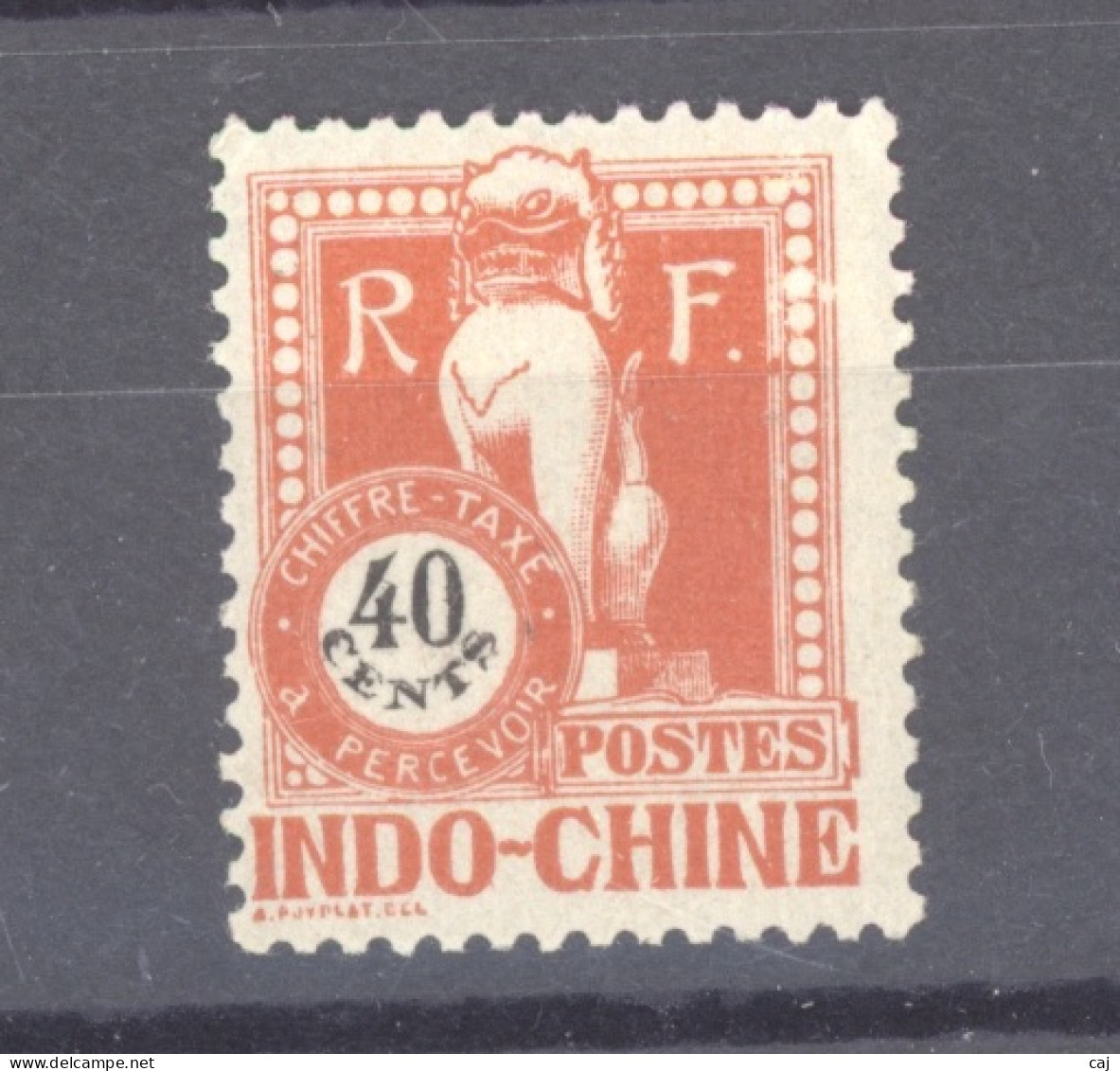 Indochine  -  Taxes  :  Yv  42  * - Strafport