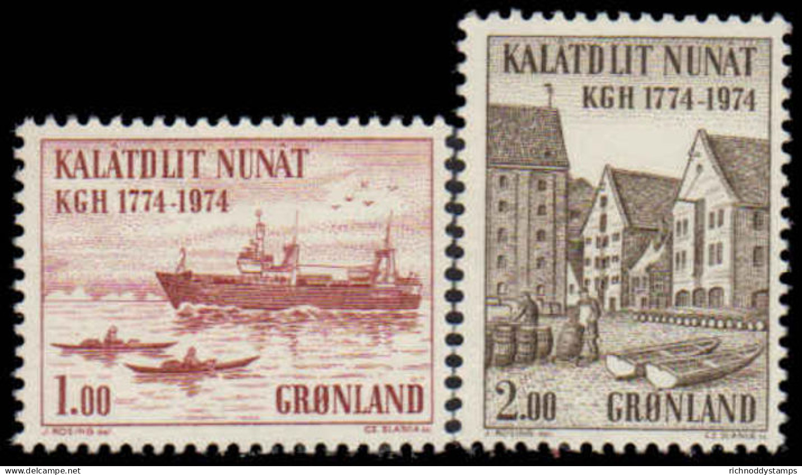 Greenland 1974 Trade Department Unmounted Mint. - Neufs