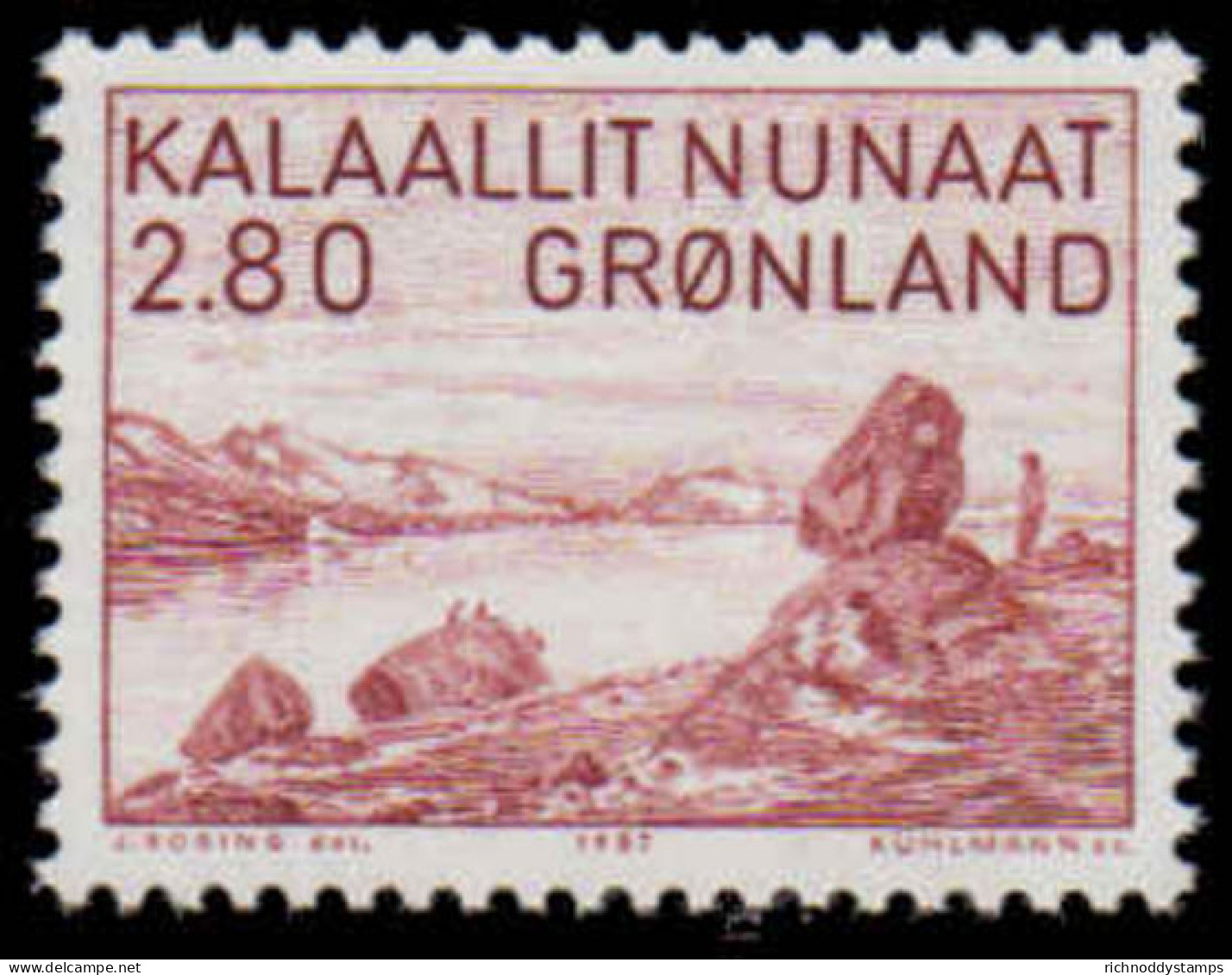 Greenland 1987 Greenland Art Unmounted Mint. - Ongebruikt