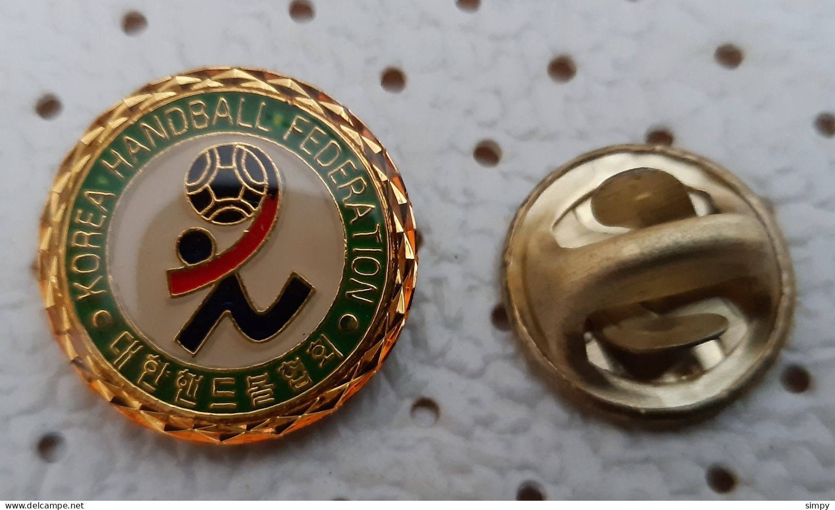 KOREA Handball Federation Pin Badge - Pallamano