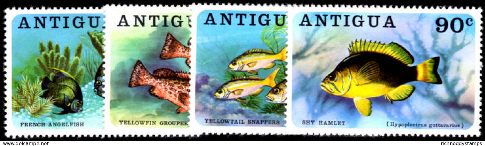 Antigua 1976 Fish Unmounted Mint. - 1960-1981 Autonomie Interne