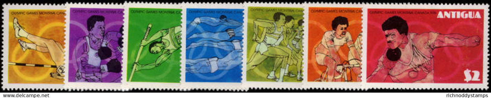 Antigua 1976 Olympics Unmounted Mint. - 1960-1981 Ministerial Government