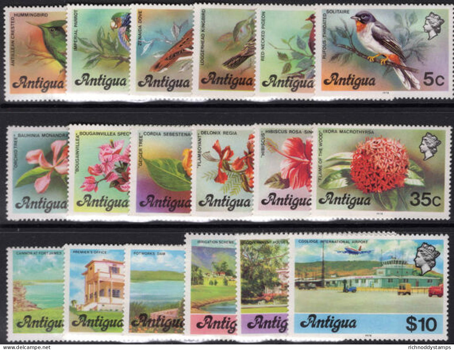 Antigua 1978 Imprint Set Unmounted Mint. - 1960-1981 Ministerial Government