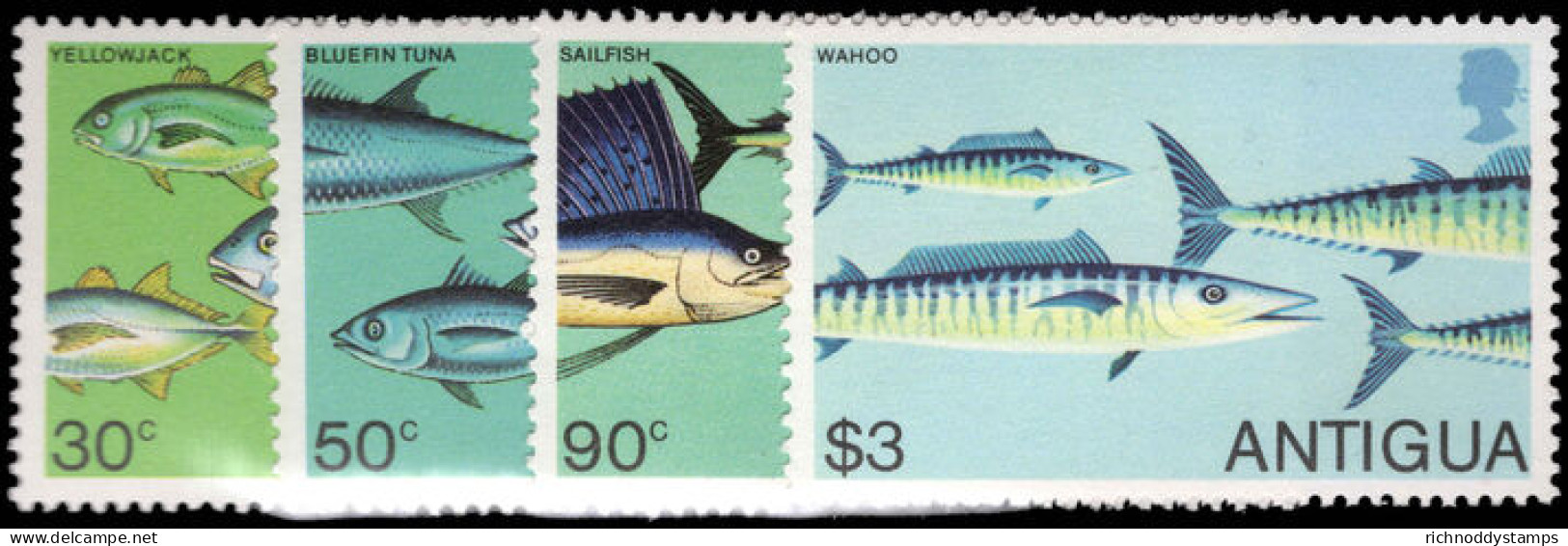Antigua 1979 Fish Unmounted Mint. - 1960-1981 Autonomia Interna