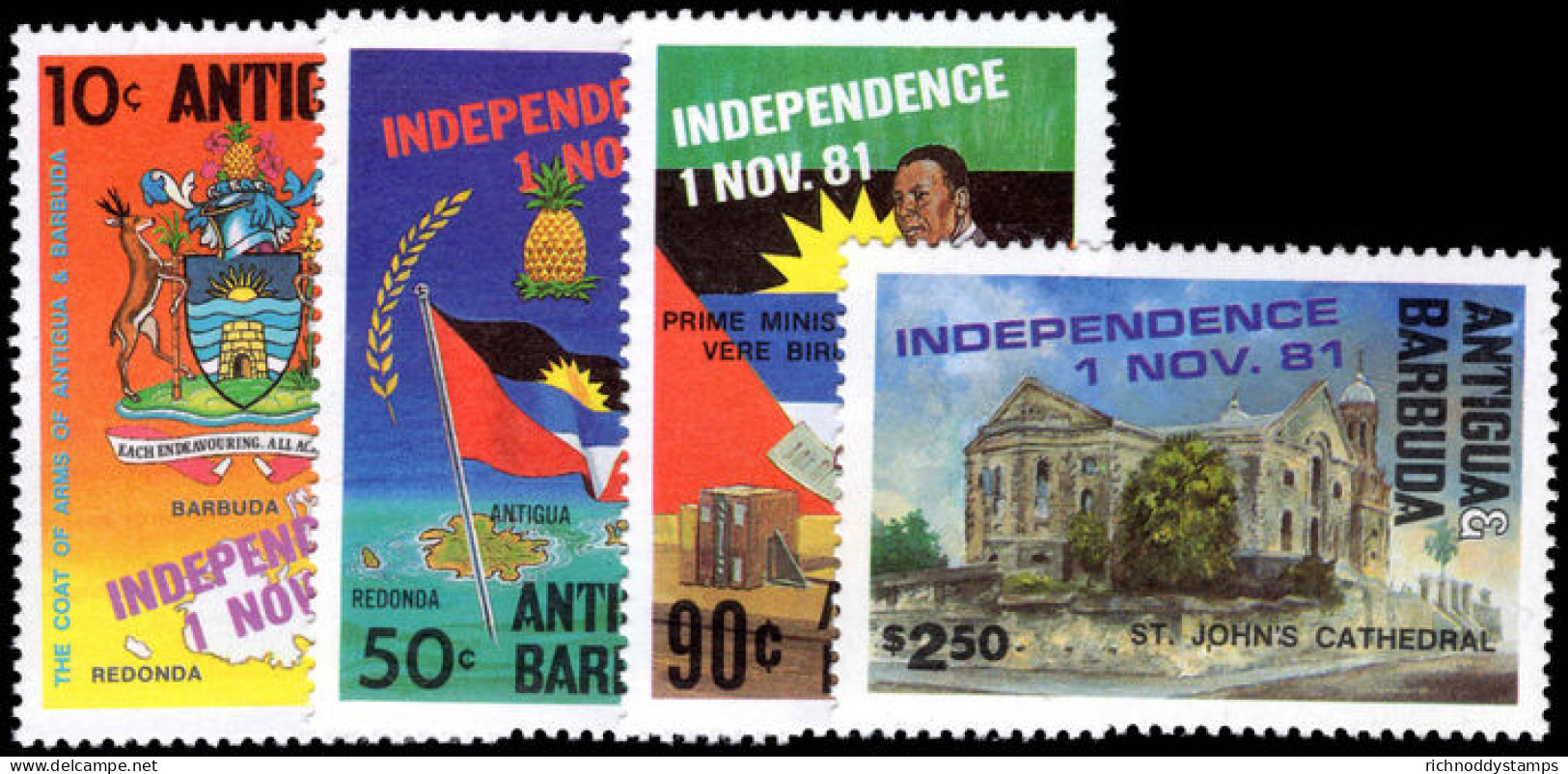 Antigua 1981 Independence Unmounted Mint. - 1960-1981 Autonomia Interna