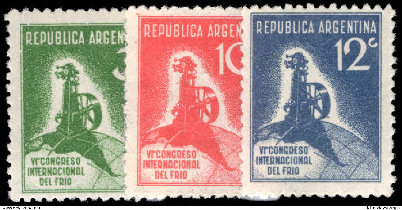 Argentina 1932 Sixth International Refrigerating Congress Unmounted Mint. - Unused Stamps