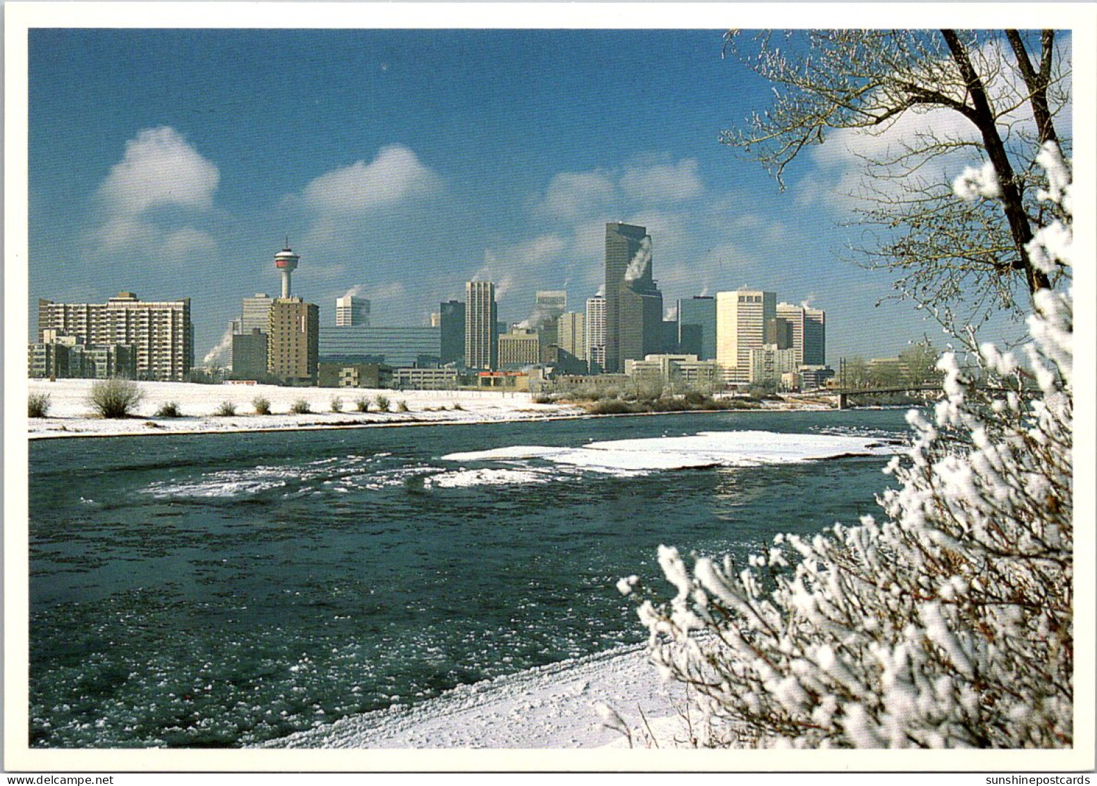 Canada Calgary In Winter Site Of 1988 Winter Olympic Games  - Calgary