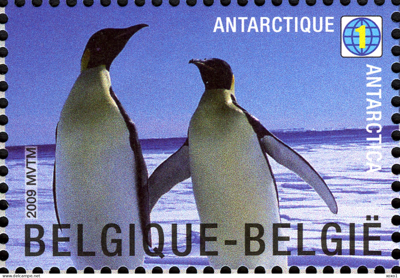 Belgium 2009 MiNr. 3930 - 3931 (Block 140) Belgien BIRDS ANIMALS Polar Regions And Glaciers S/sh MNH** 8.00 € - Arctic Wildlife