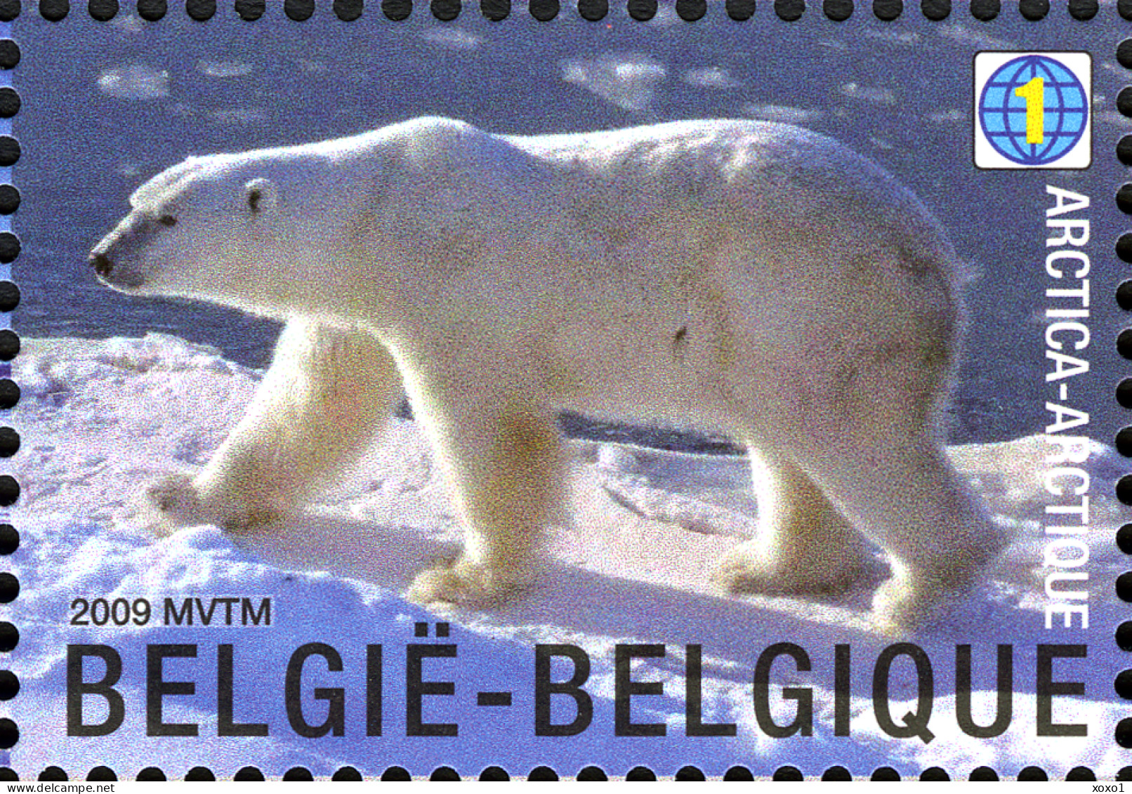 Belgium 2009 MiNr. 3930 - 3931 (Block 140) Belgien BIRDS ANIMALS Polar Regions And Glaciers S/sh MNH** 8.00 € - Arctic Wildlife