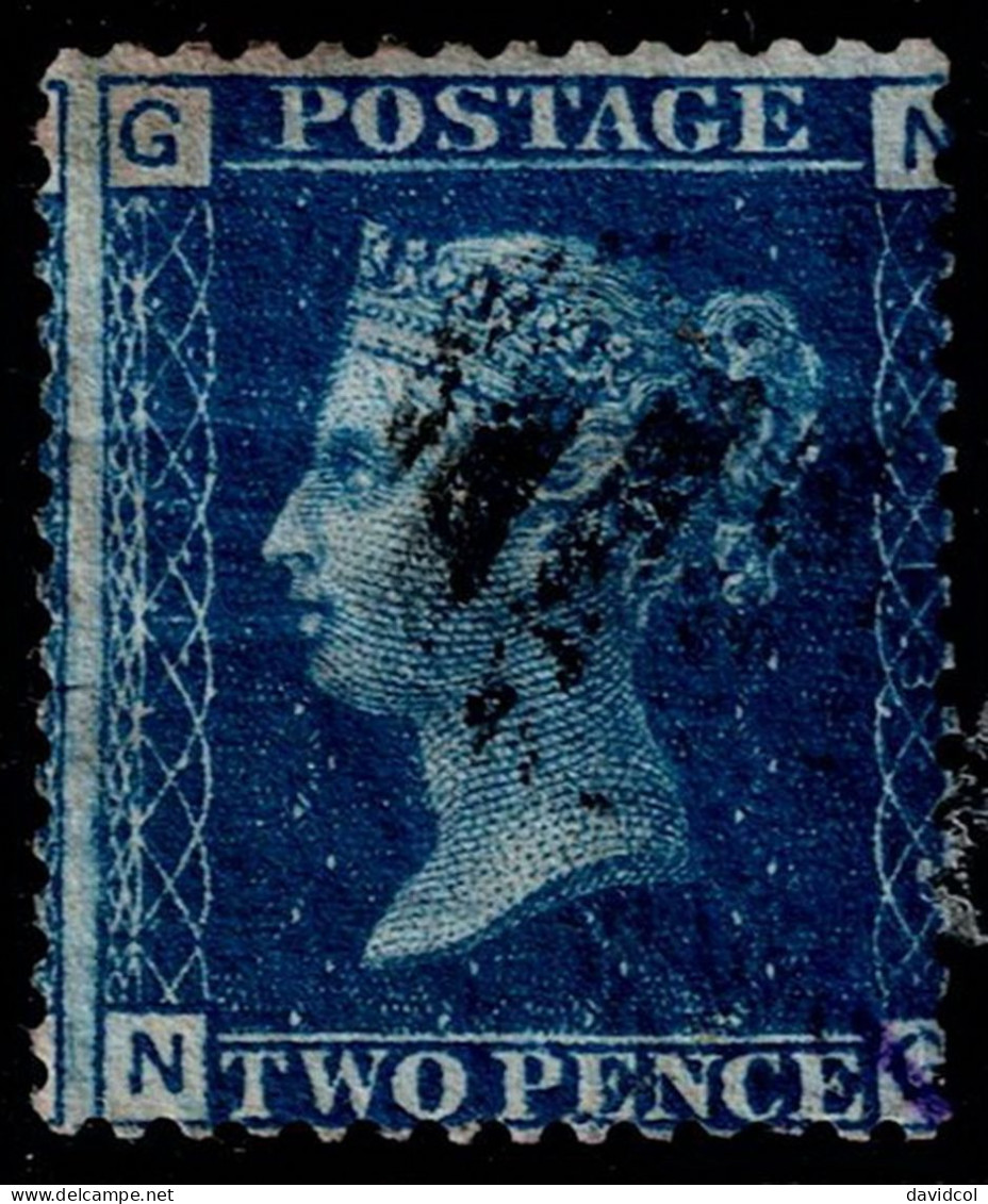 2762D - GREAT BRITAIN 1858- SC#:30-USED- - Used Stamps