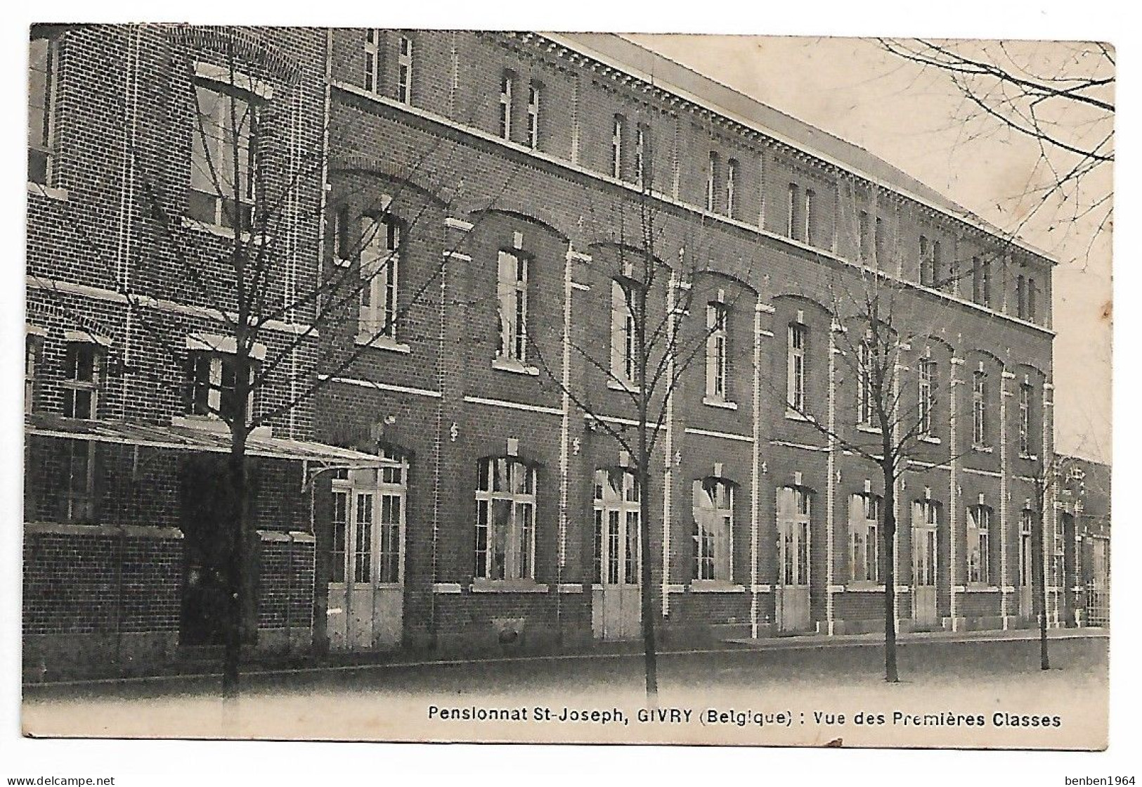 GIVRY  Vue Des Premières Classes - Quévy