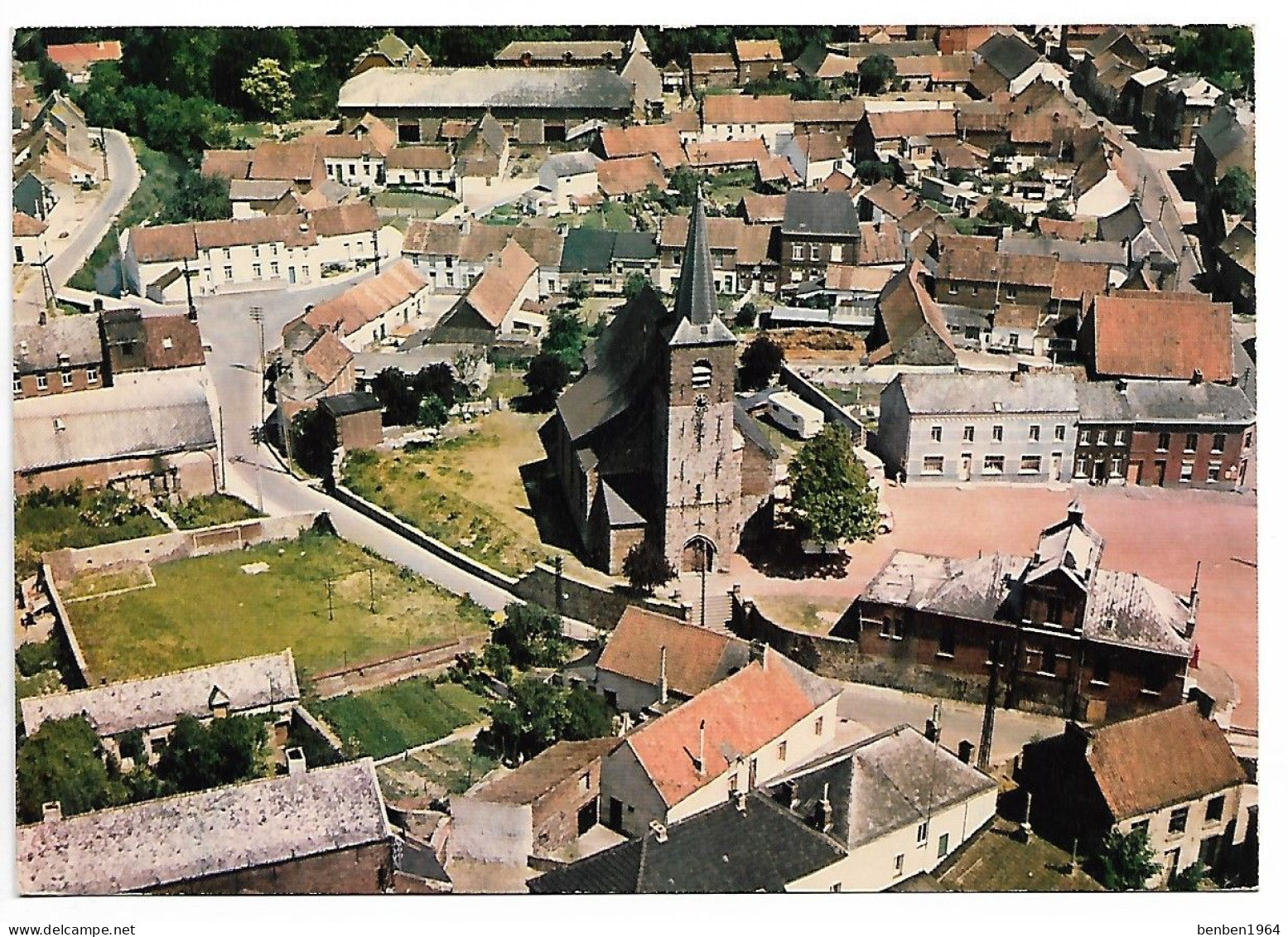 GIVRY  Vue Aérienne - Quévy